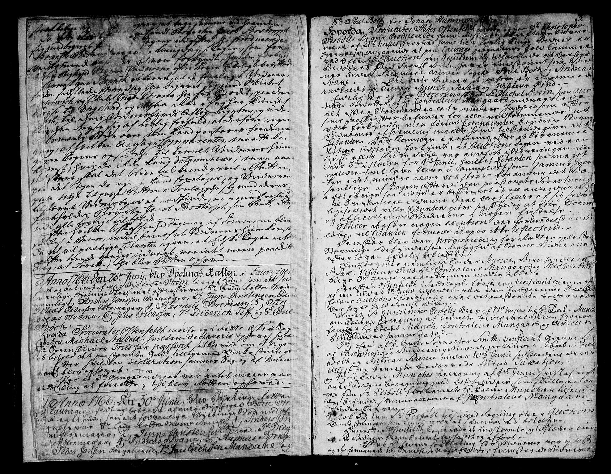 Larvik byfogd, AV/SAKO-A-218/F/Fa/L0020: Tingbok., 1766-1774, p. 3