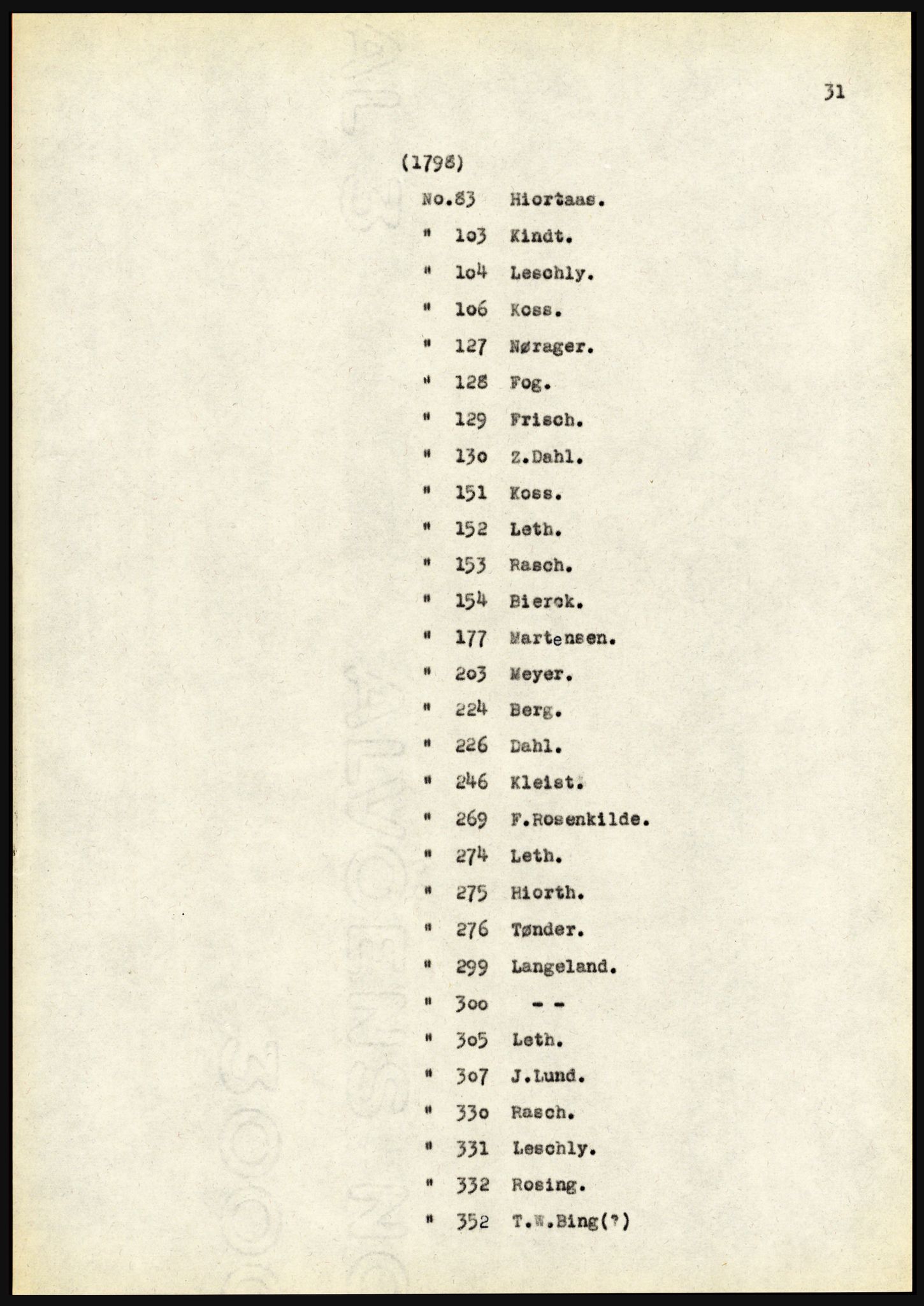 Riksarkivet, Seksjon for eldre arkiv og spesialsamlinger, AV/RA-EA-6797/H/Ha, 1953, p. 31