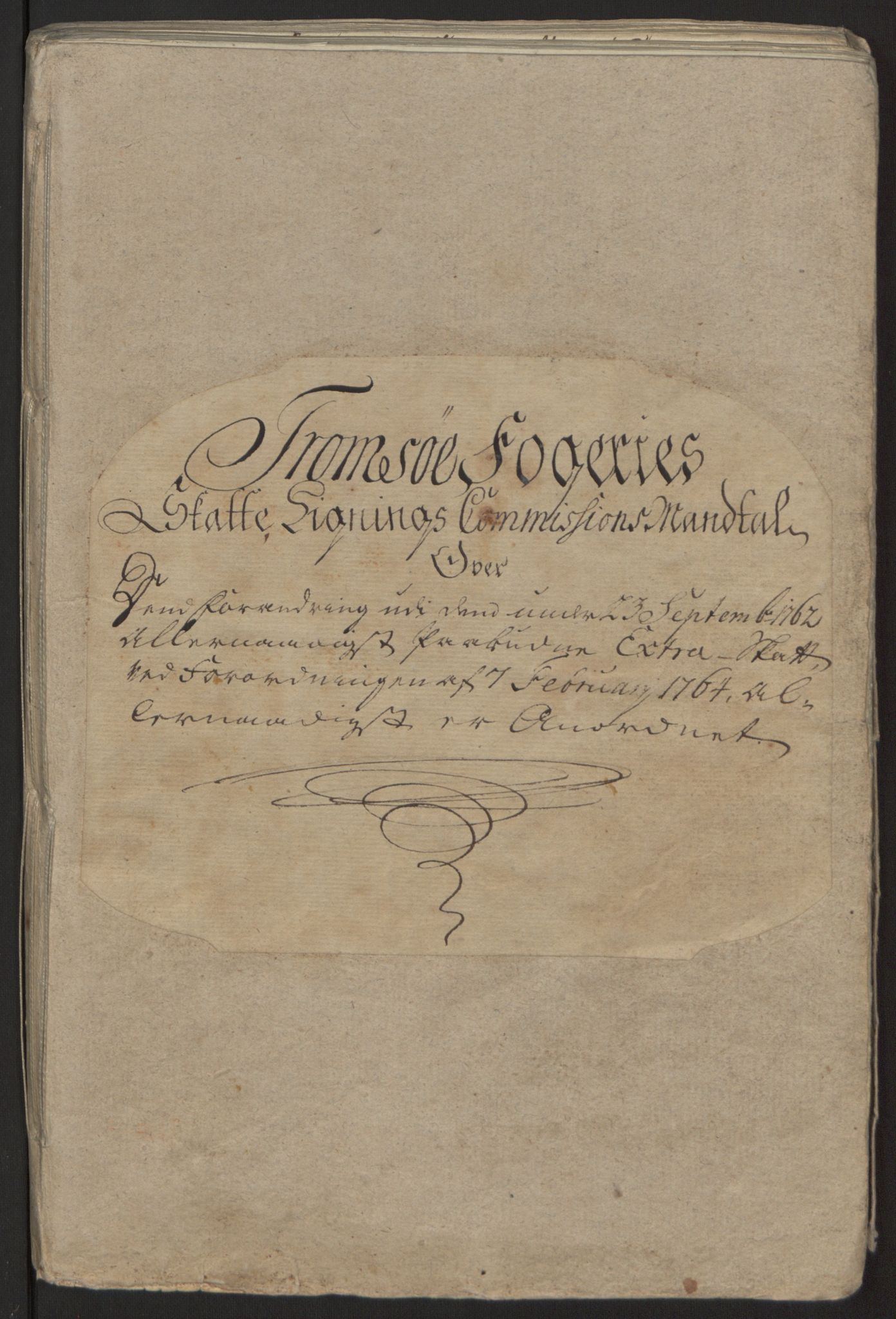 Rentekammeret inntil 1814, Reviderte regnskaper, Fogderegnskap, AV/RA-EA-4092/R68/L4845: Ekstraskatten Senja og Troms, 1762-1765, p. 349