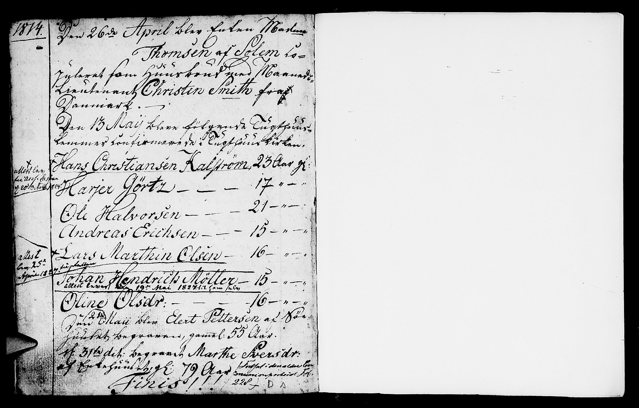 St. Jørgens hospital og Årstad sokneprestembete, SAB/A-99934: Parish register (official) no. A 2, 1766-1814