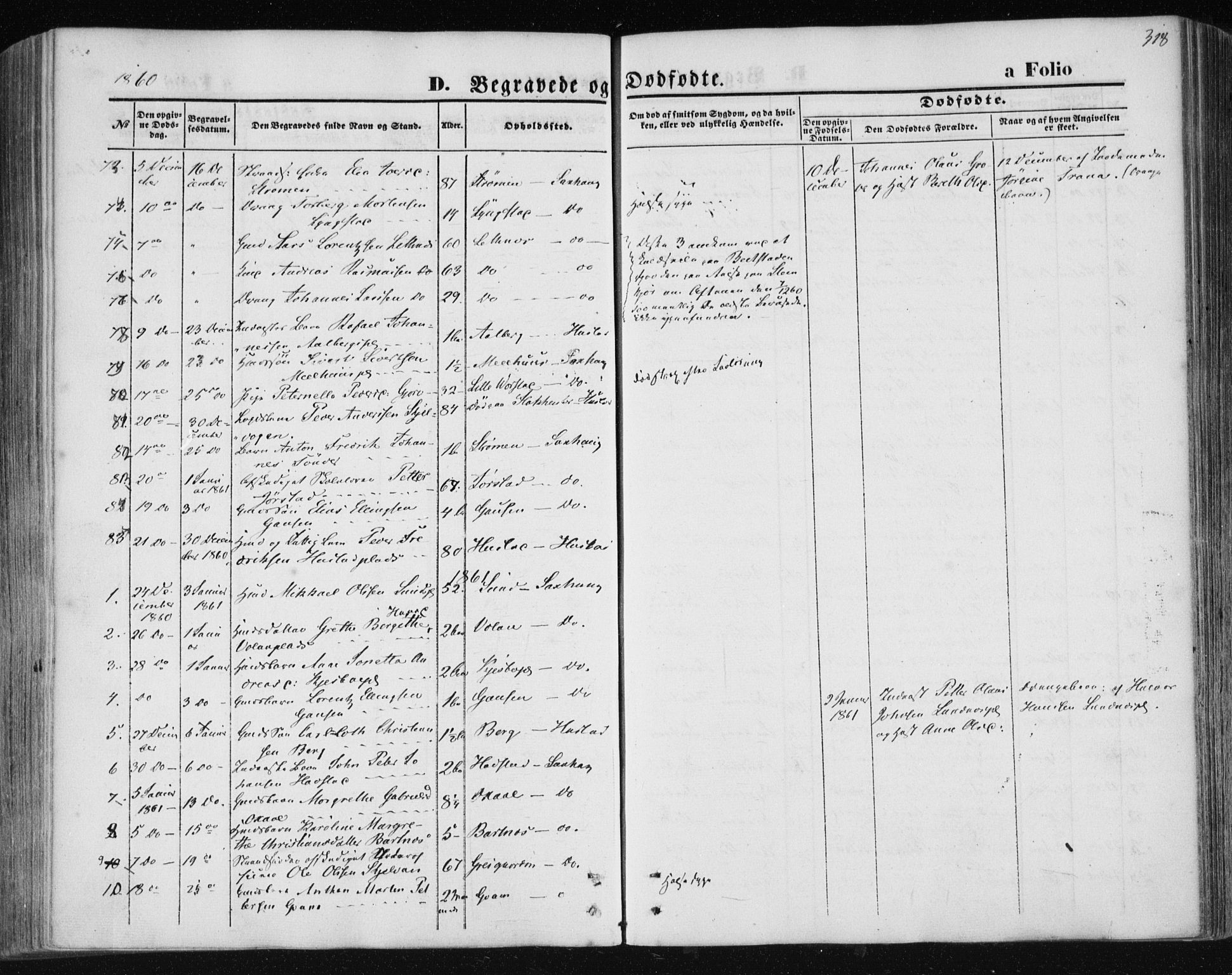 Ministerialprotokoller, klokkerbøker og fødselsregistre - Nord-Trøndelag, SAT/A-1458/730/L0283: Parish register (official) no. 730A08, 1855-1865, p. 318