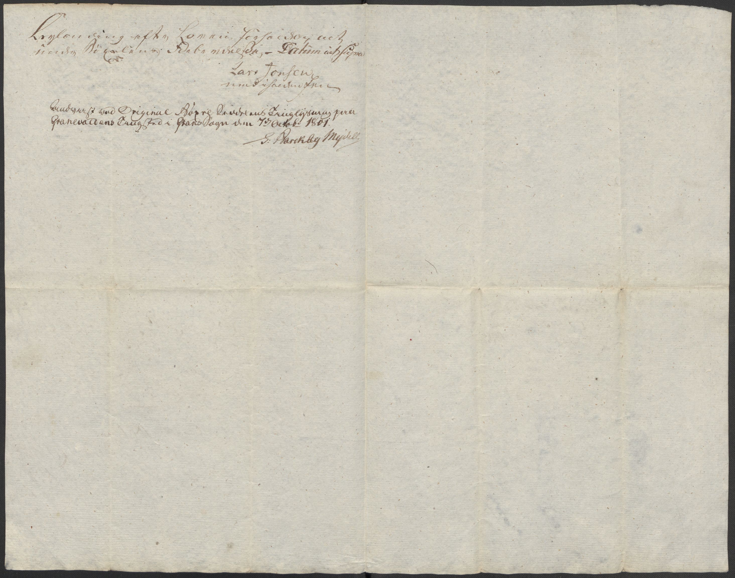 Riksarkivets diplomsamling, RA/EA-5965/F15/L0014: Prestearkiv - Oppland, 1696-1879, p. 171