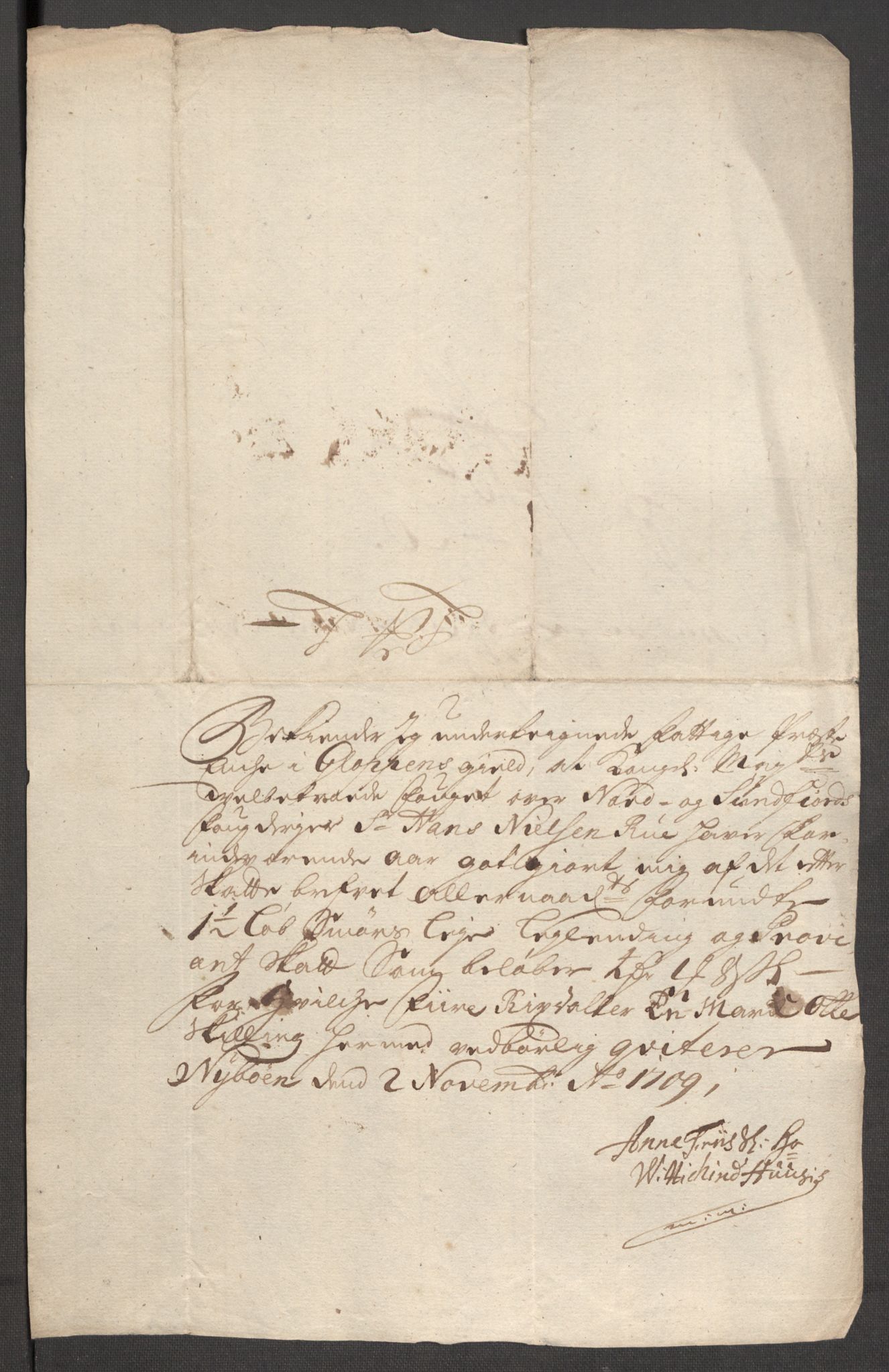 Rentekammeret inntil 1814, Reviderte regnskaper, Fogderegnskap, AV/RA-EA-4092/R53/L3432: Fogderegnskap Sunn- og Nordfjord, 1709, p. 179