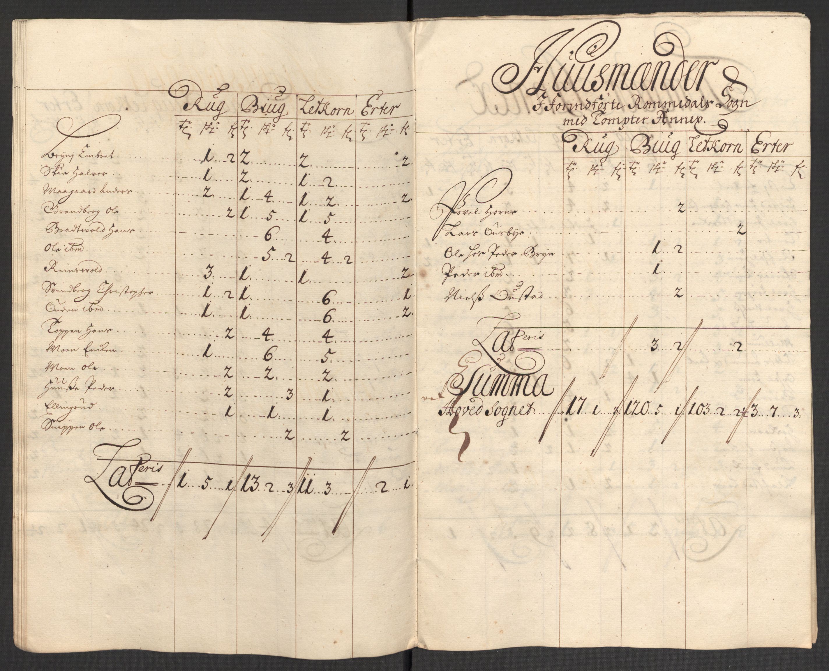 Rentekammeret inntil 1814, Reviderte regnskaper, Fogderegnskap, RA/EA-4092/R16/L1042: Fogderegnskap Hedmark, 1705, p. 51