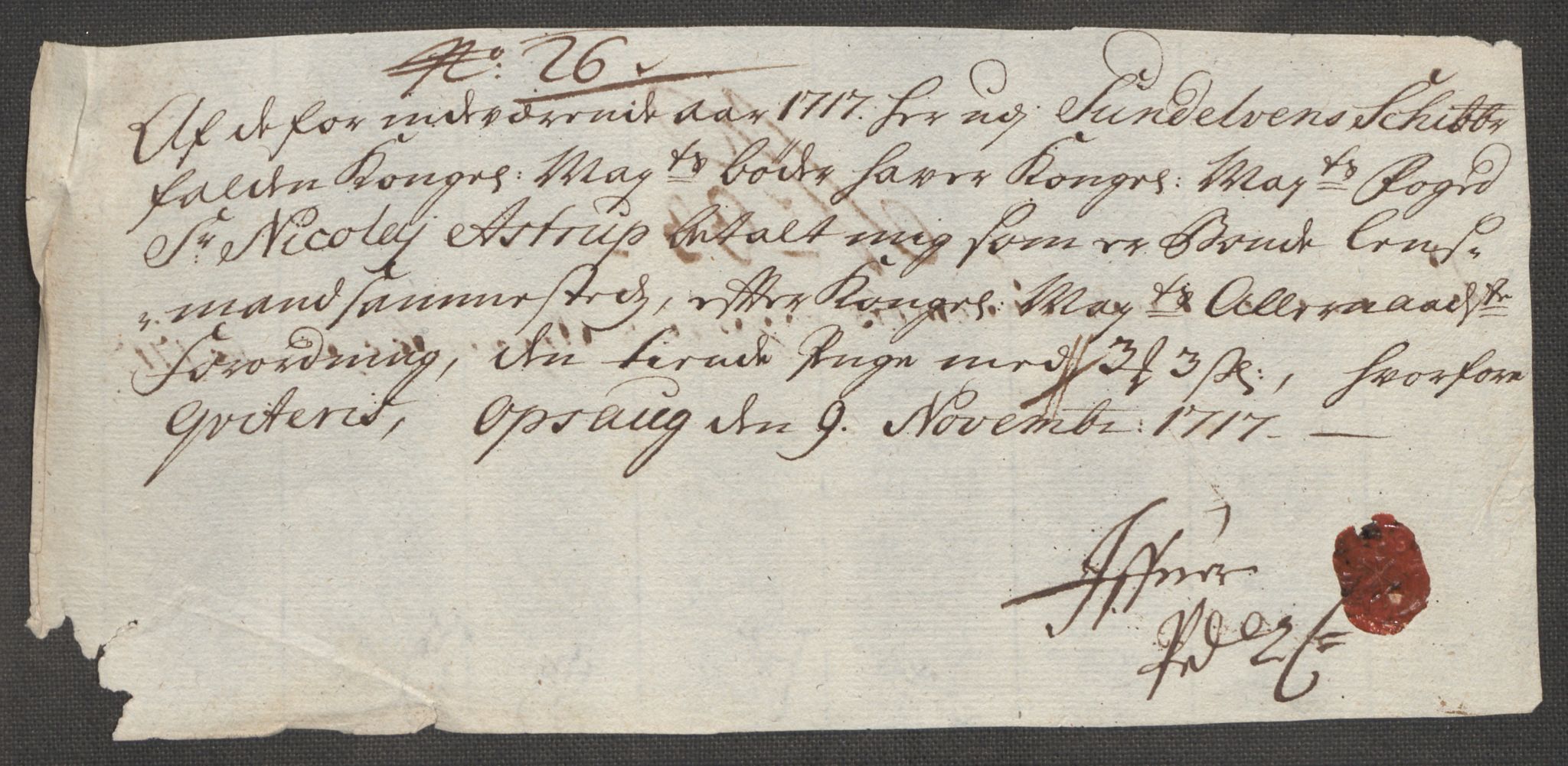 Rentekammeret inntil 1814, Reviderte regnskaper, Fogderegnskap, RA/EA-4092/R54/L3569: Fogderegnskap Sunnmøre, 1717, p. 237
