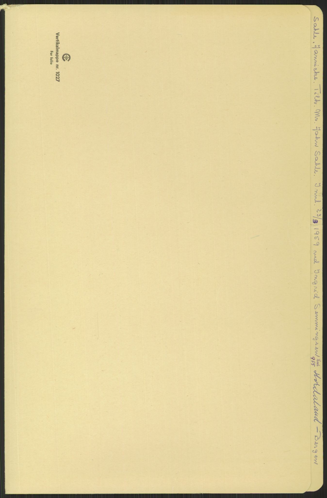 Samlinger til kildeutgivelse, Amerikabrevene, RA/EA-4057/F/L0032: Innlån fra Hordaland: Nesheim - Øverland, 1838-1914, p. 949
