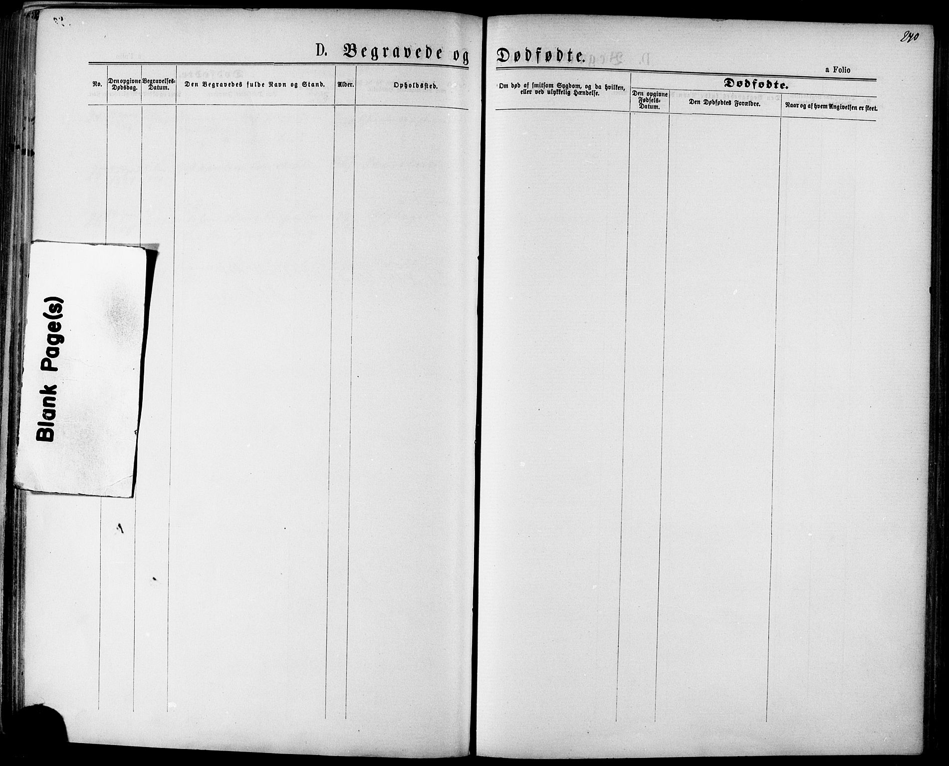 Ministerialprotokoller, klokkerbøker og fødselsregistre - Sør-Trøndelag, SAT/A-1456/678/L0900: Parish register (official) no. 678A09, 1872-1881, p. 240