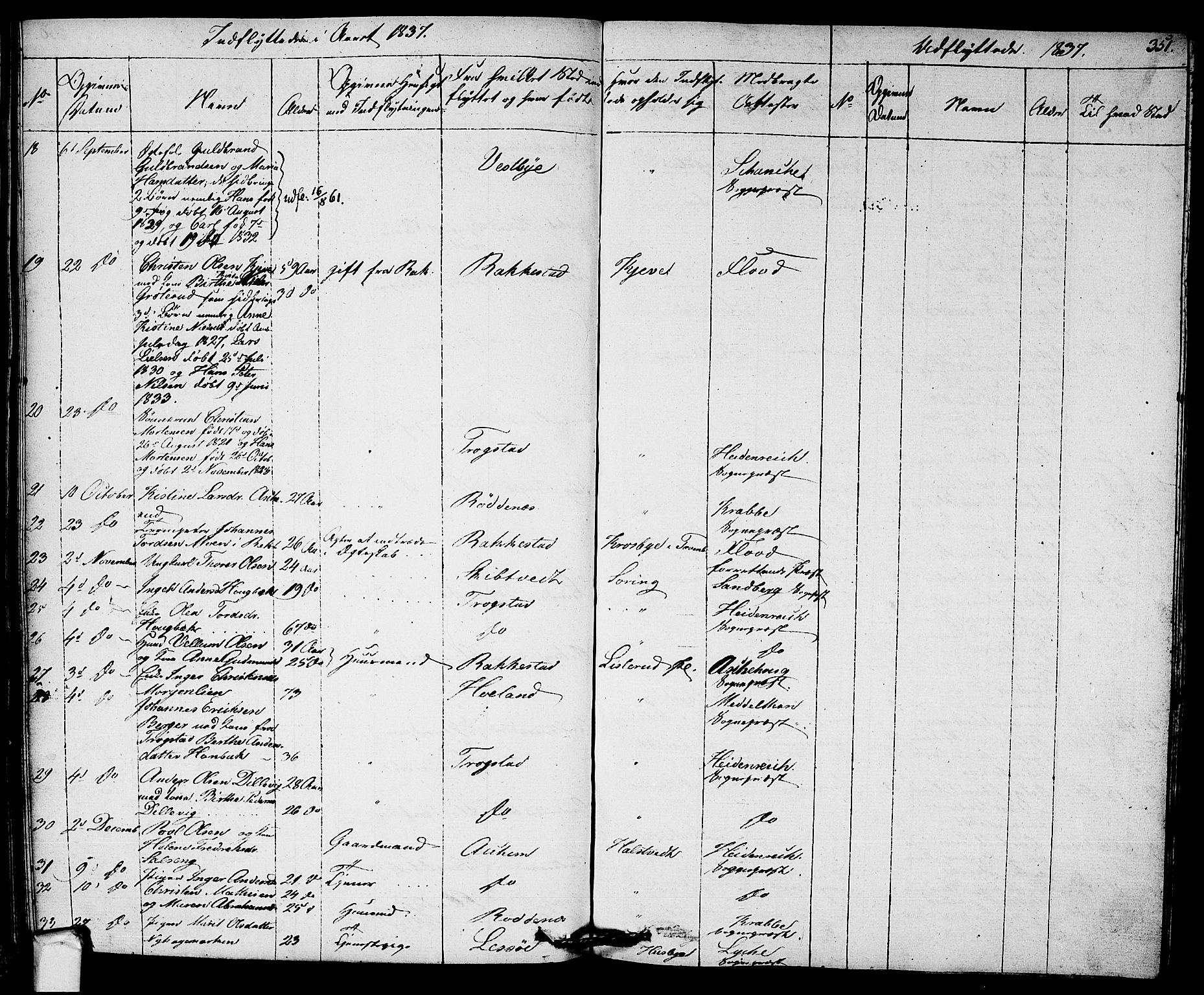 Eidsberg prestekontor Kirkebøker, AV/SAO-A-10905/F/Fa/L0008: Parish register (official) no. I 8, 1832-1848, p. 351