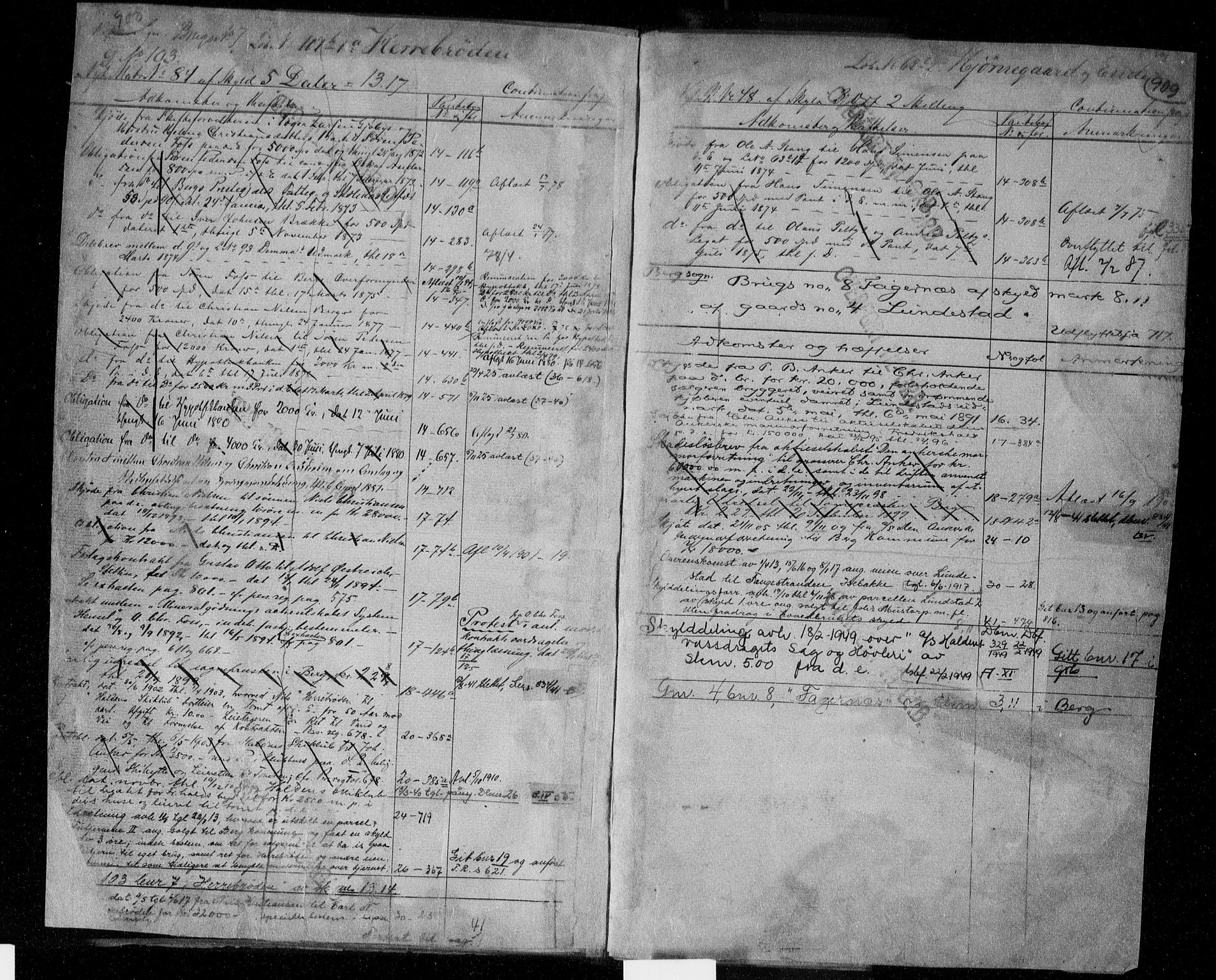 Idd og Marker sorenskriveri, AV/SAO-A-10283/G/Ga/Gac/L0004b: Mortgage register no. II 4b, 1848-1953, p. 908-909