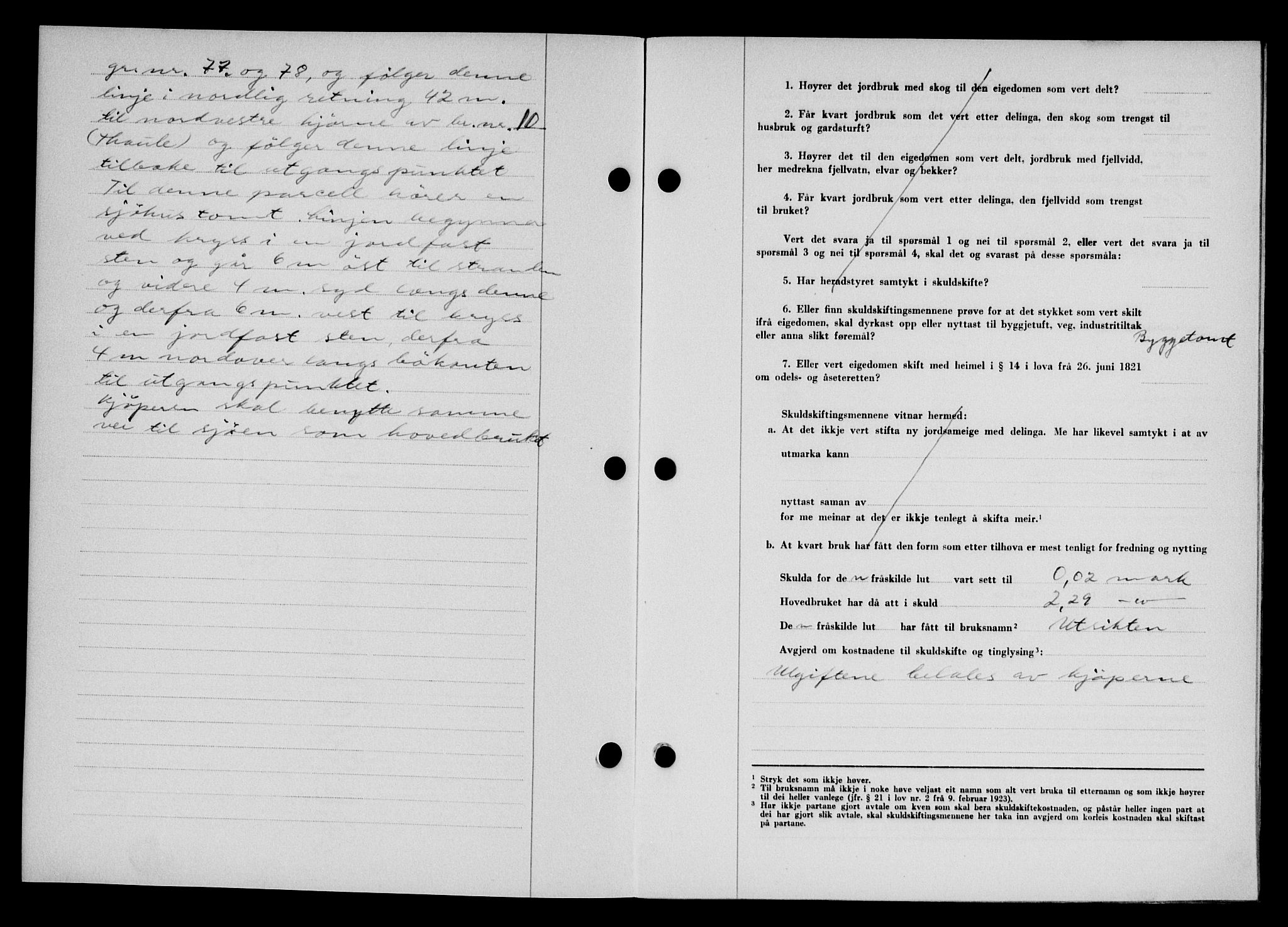 Karmsund sorenskriveri, SAST/A-100311/01/II/IIB/L0098: Mortgage book no. 78A, 1949-1950, Diary no: : 3467/1949