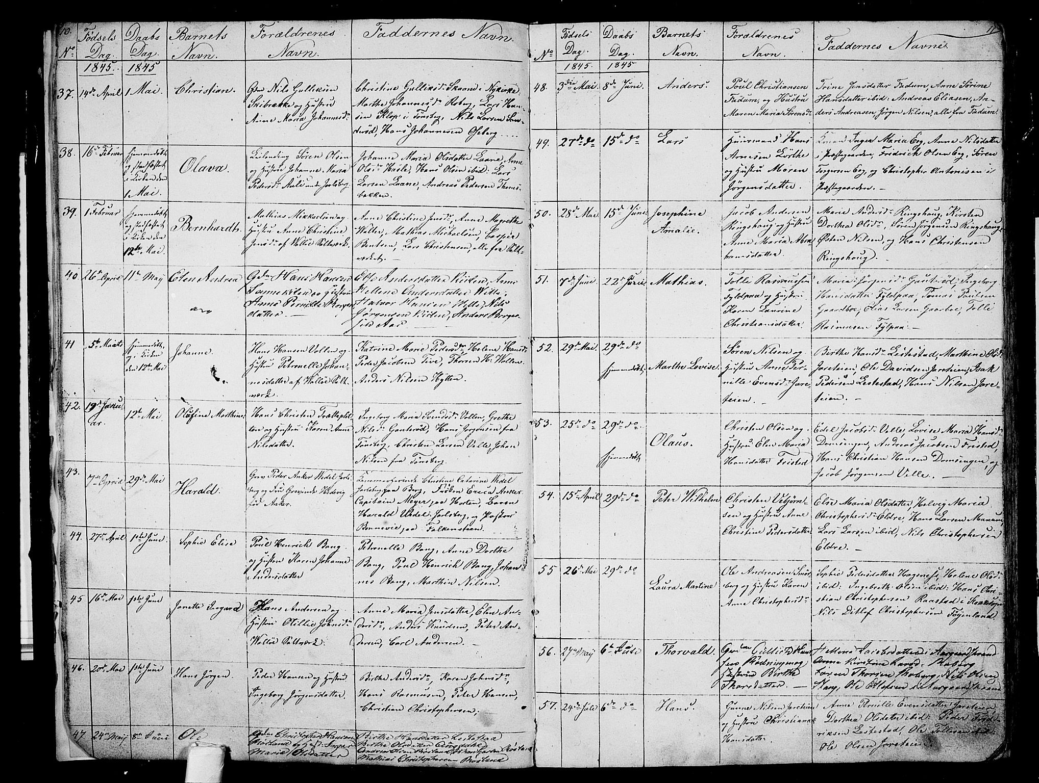 Sem kirkebøker, AV/SAKO-A-5/G/Ga/L0003: Parish register (copy) no. I 3, 1844-1855, p. 10-11