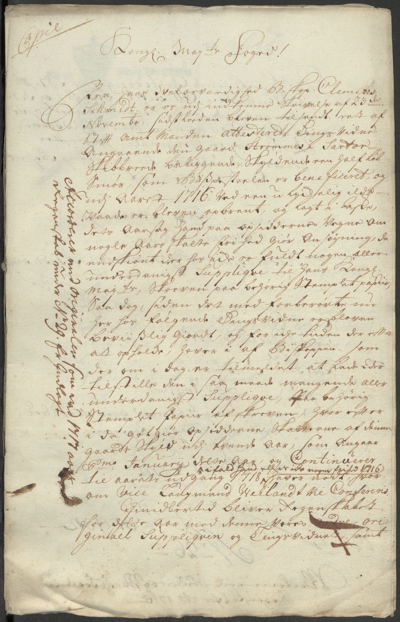 Rentekammeret inntil 1814, Reviderte regnskaper, Fogderegnskap, AV/RA-EA-4092/R51/L3202: Fogderegnskap Nordhordland og Voss, 1718, p. 138