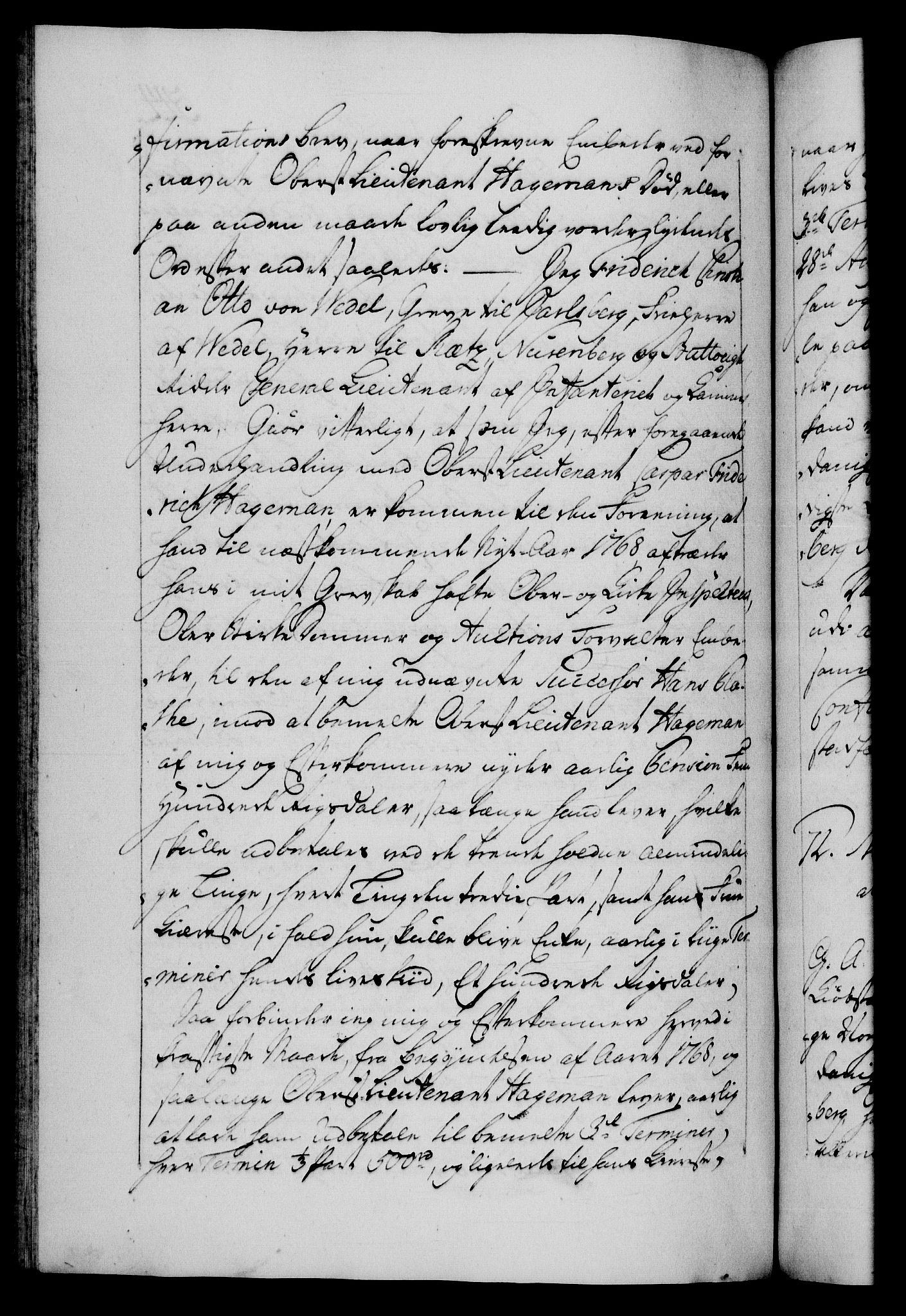 Danske Kanselli 1572-1799, RA/EA-3023/F/Fc/Fca/Fcaa/L0043: Norske registre, 1766-1768, p. 544b