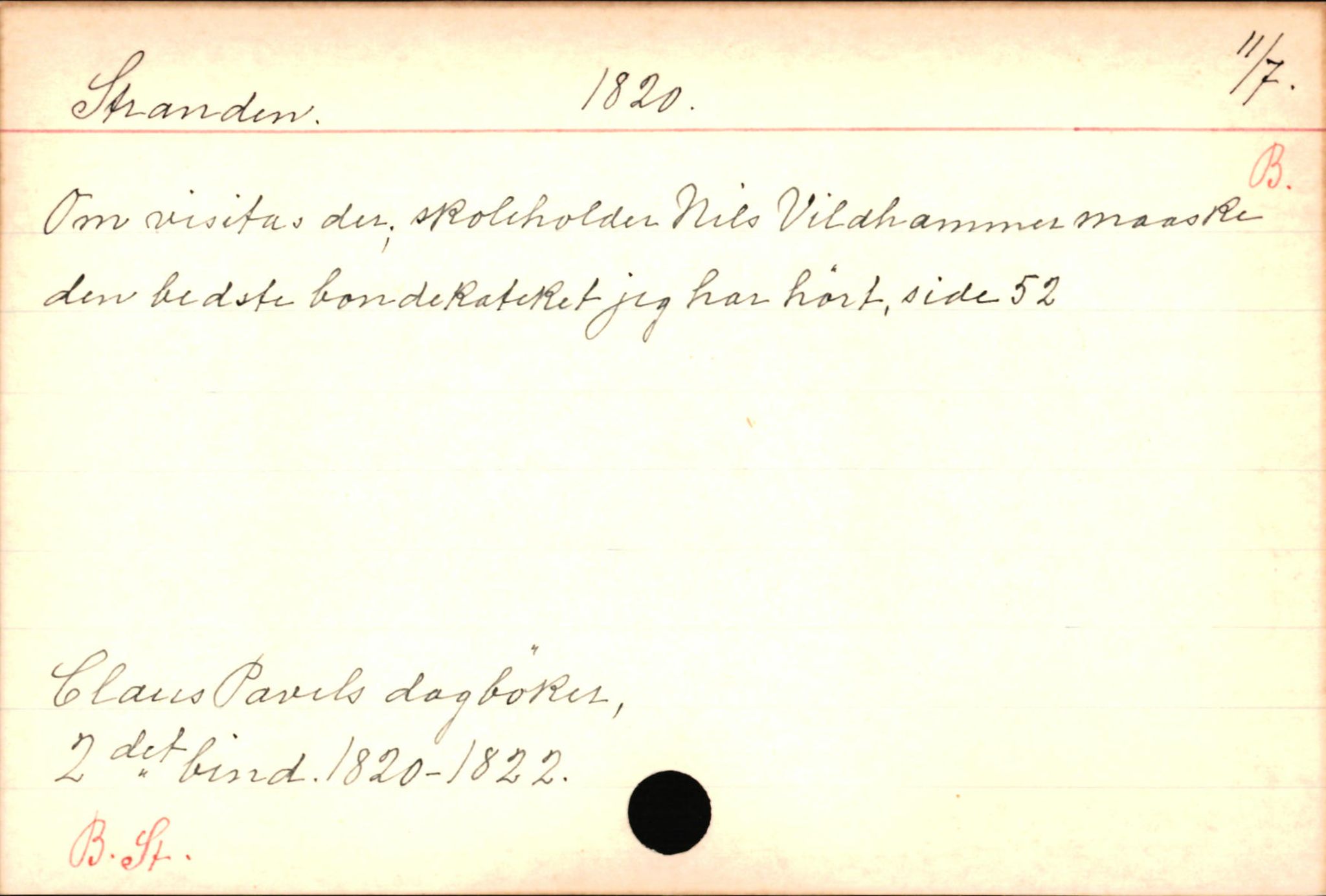Haugen, Johannes - lærer, AV/SAB-SAB/PA-0036/01/L0001: Om klokkere og lærere, 1521-1904, p. 11018