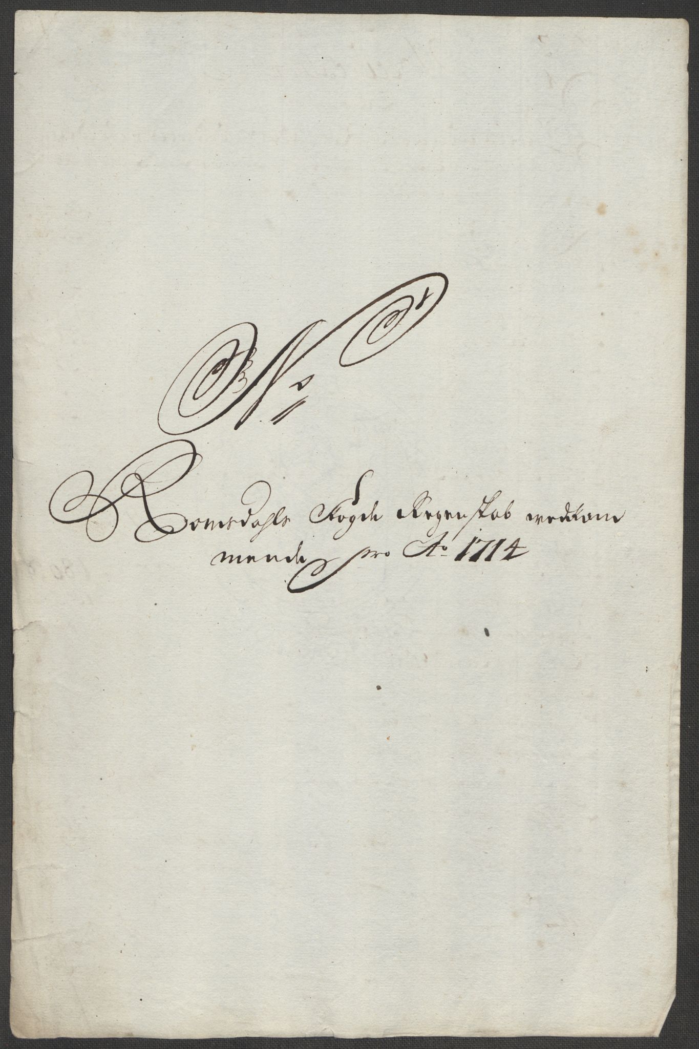 Rentekammeret inntil 1814, Reviderte regnskaper, Fogderegnskap, AV/RA-EA-4092/R55/L3662: Fogderegnskap Romsdal, 1713-1714, p. 501