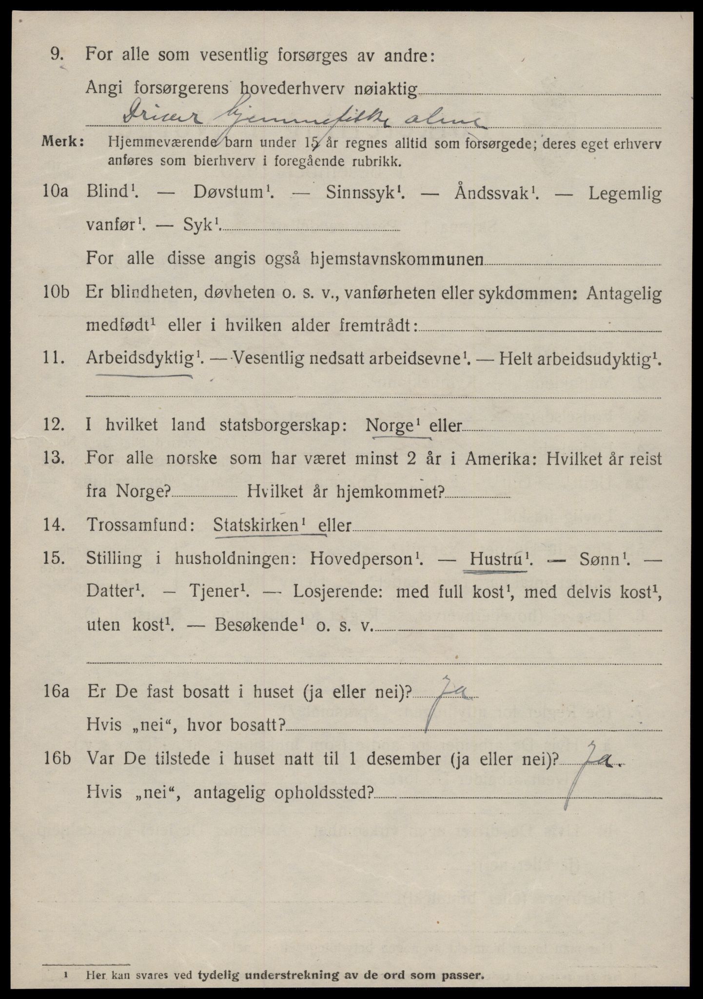 SAT, 1920 census for Frei, 1920, p. 480