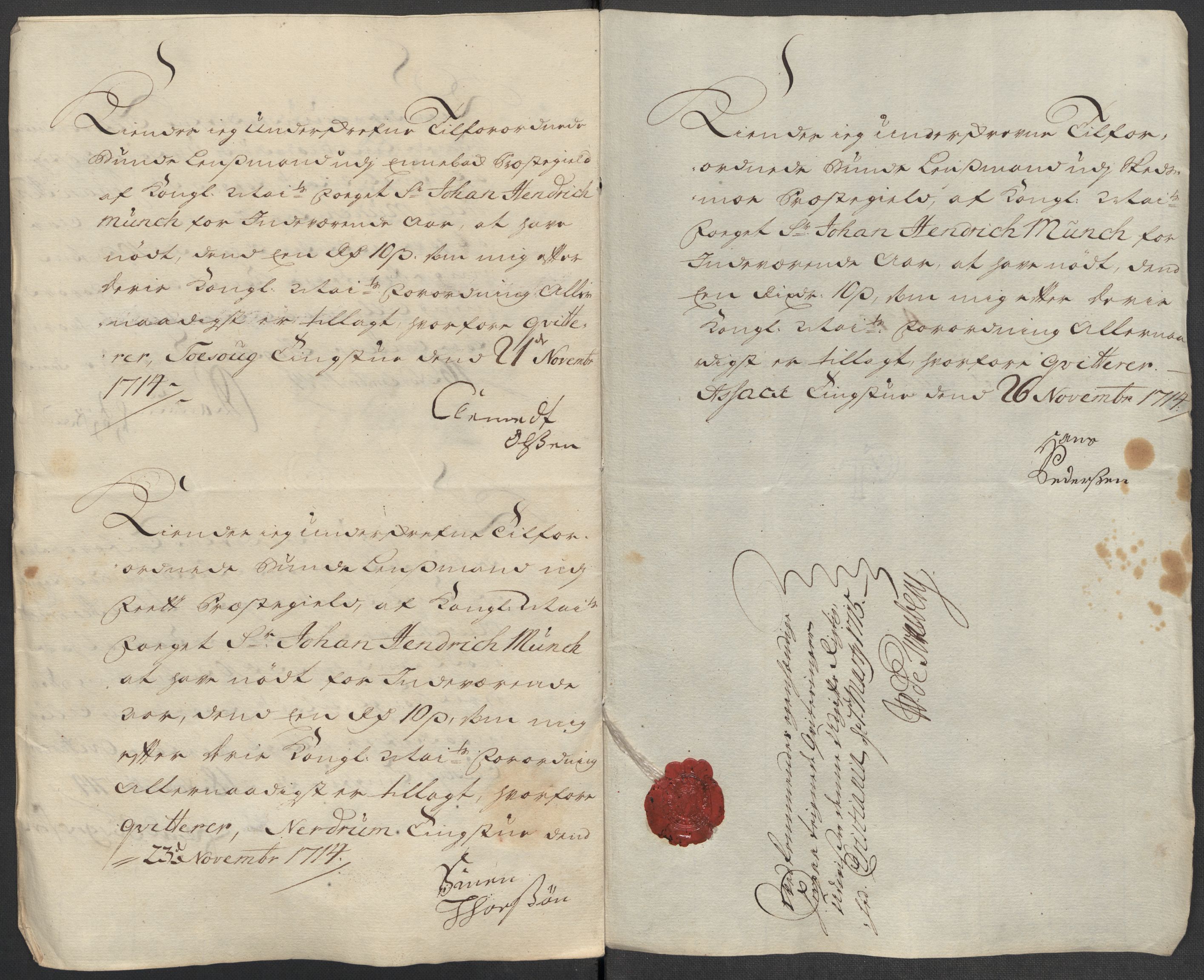 Rentekammeret inntil 1814, Reviderte regnskaper, Fogderegnskap, AV/RA-EA-4092/R11/L0596: Fogderegnskap Nedre Romerike, 1714, p. 196