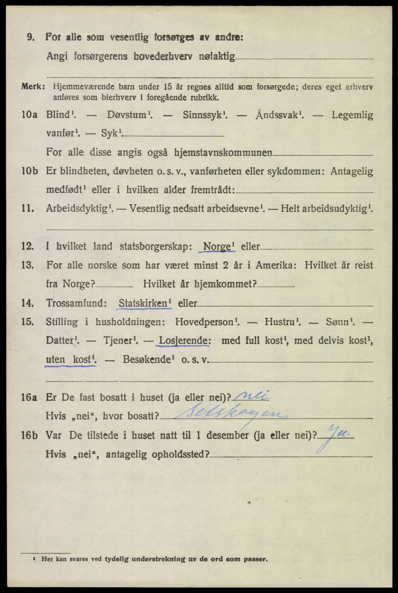 SAH, 1920 census for Eidskog, 1920, p. 2928