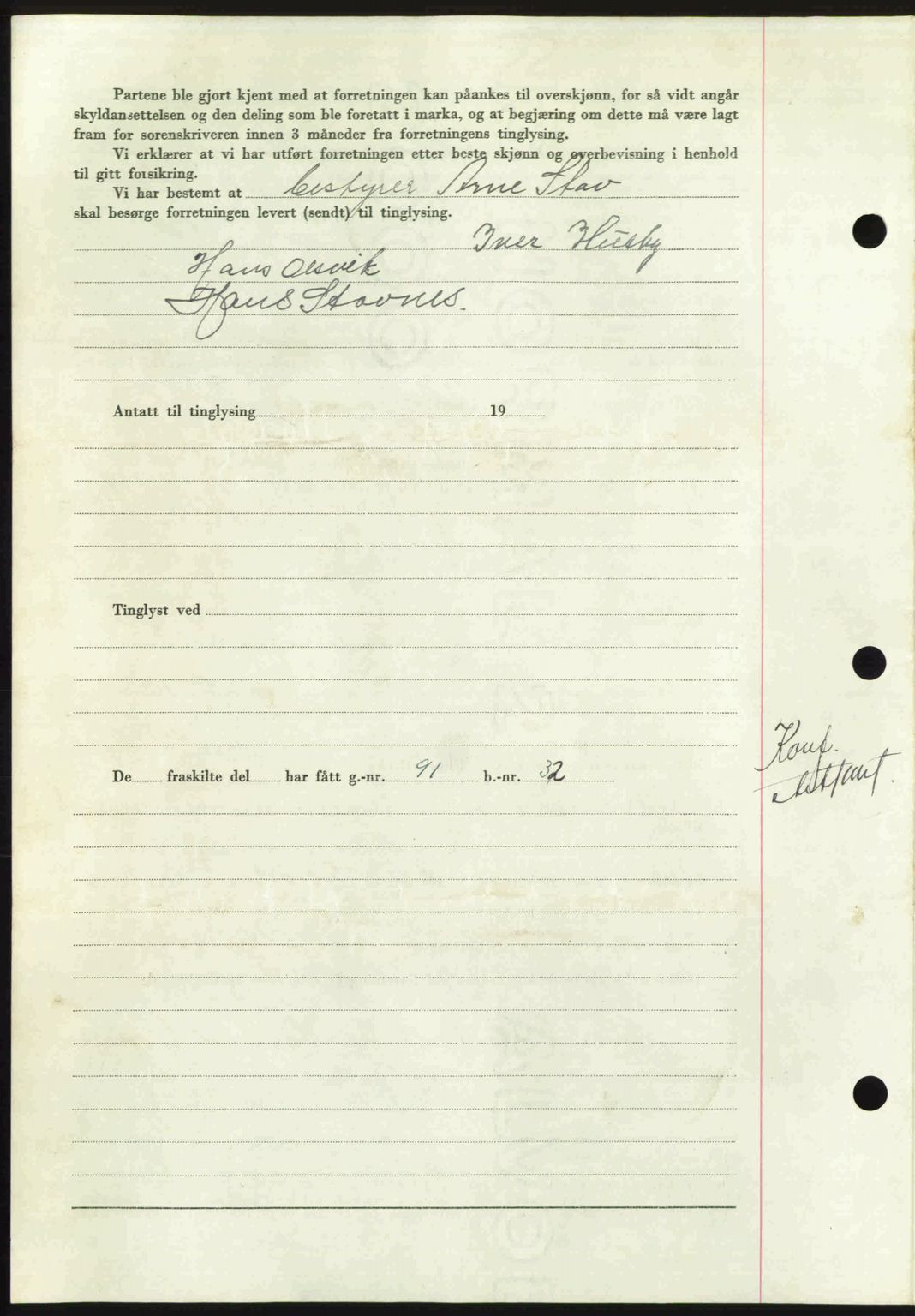 Nordmøre sorenskriveri, AV/SAT-A-4132/1/2/2Ca: Mortgage book no. A116, 1950-1950, Diary no: : 2840/1950