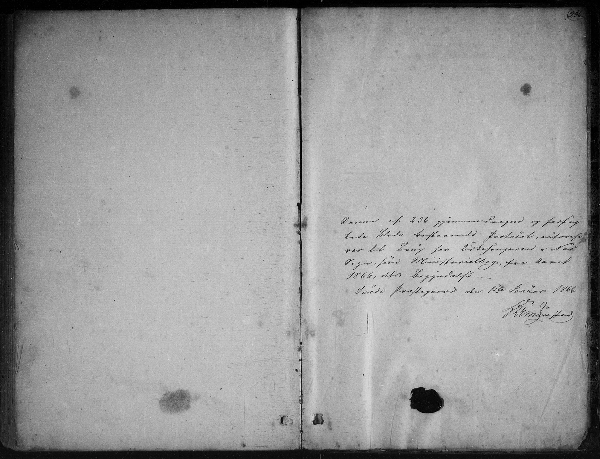 Sauherad kirkebøker, SAKO/A-298/G/Gb/L0002: Parish register (copy) no. II 2, 1866-1897, p. 236