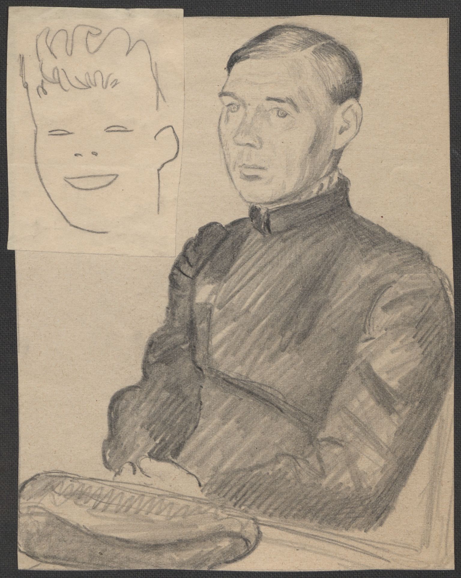 Grøgaard, Joachim, RA/PA-1773/F/L0002: Tegninger og tekster, 1942-1945, p. 127