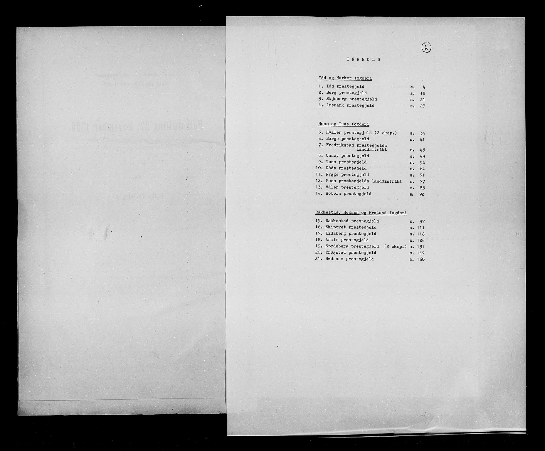 RA, Census 1825, vol. 3: Smålenenes amt, 1825, p. 2