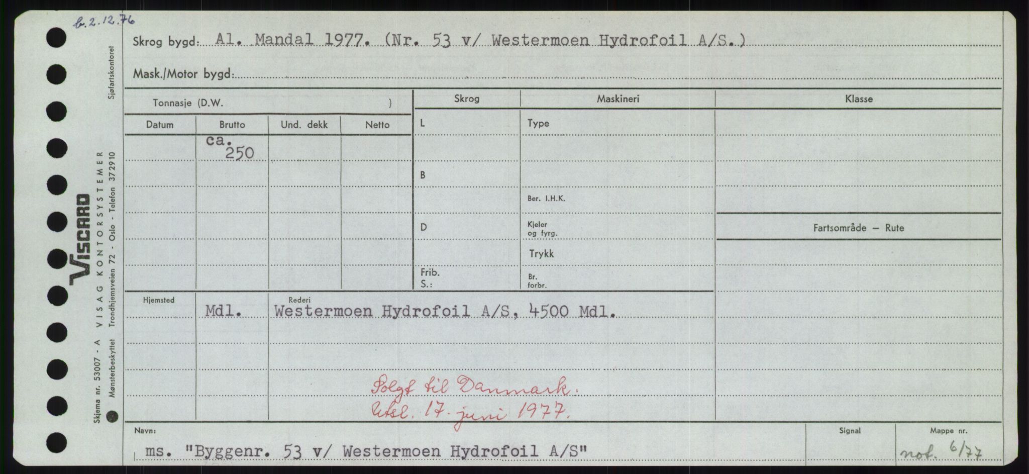 Sjøfartsdirektoratet med forløpere, Skipsmålingen, RA/S-1627/H/Hd/L0006: Fartøy, Byg-Båt, p. 775