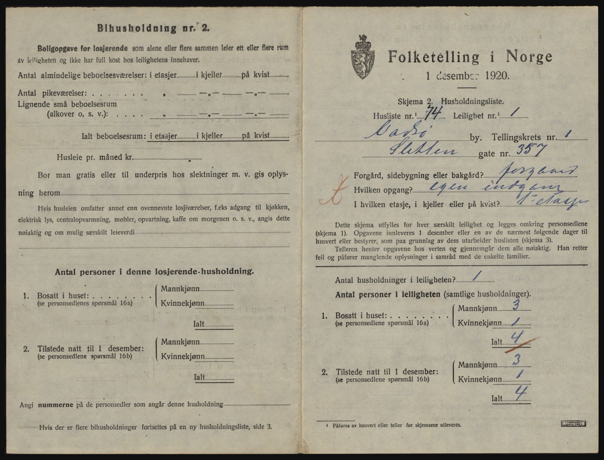 SATØ, 1920 census for Vadsø, 1920, p. 778