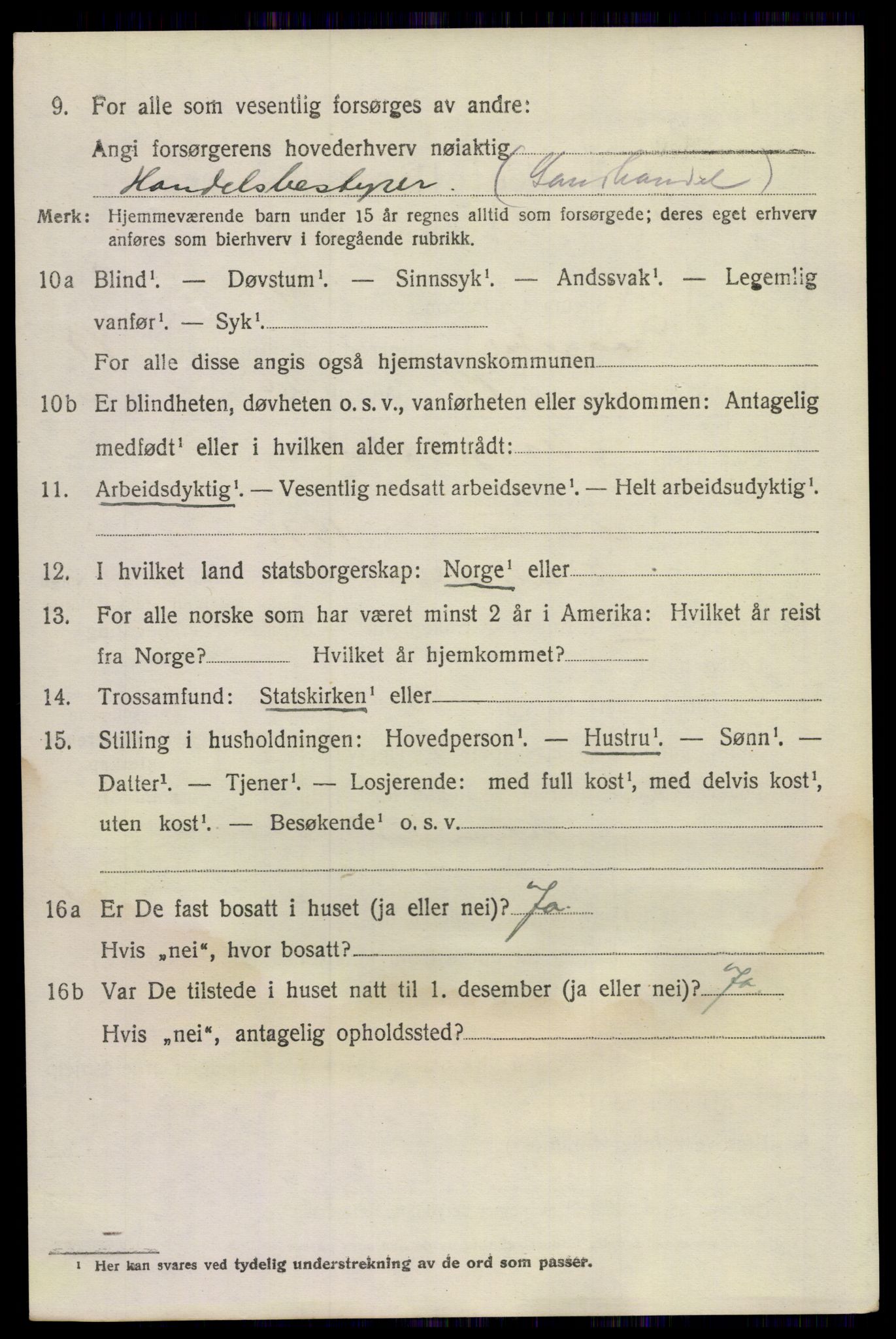 SAKO, 1920 census for Drangedal, 1920, p. 8692