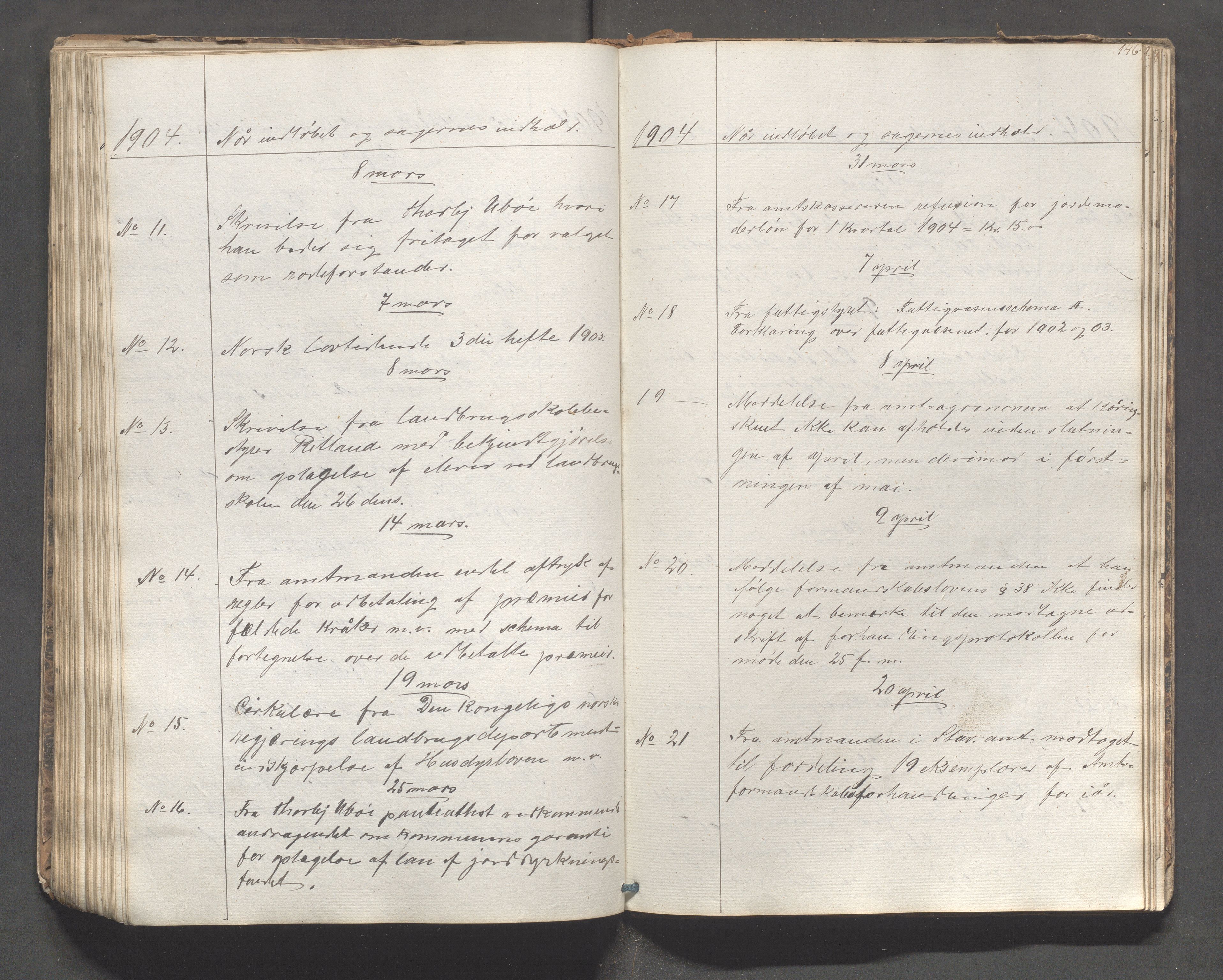 Nedstrand kommune - Formannskapet, IKAR/K-100244/C/L0001: Journal, 1837-1908, p. 146