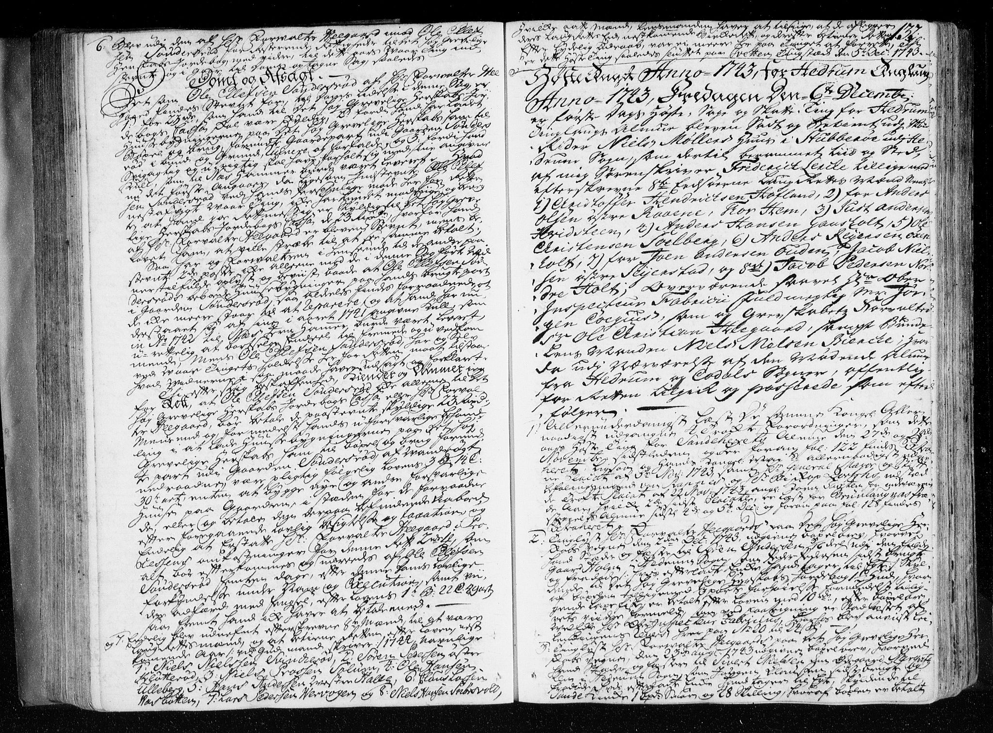 Larvik sorenskriveri, AV/SAKO-A-83/F/Fa/L0022: Tingbok, 1742-1749, p. 131b-132a