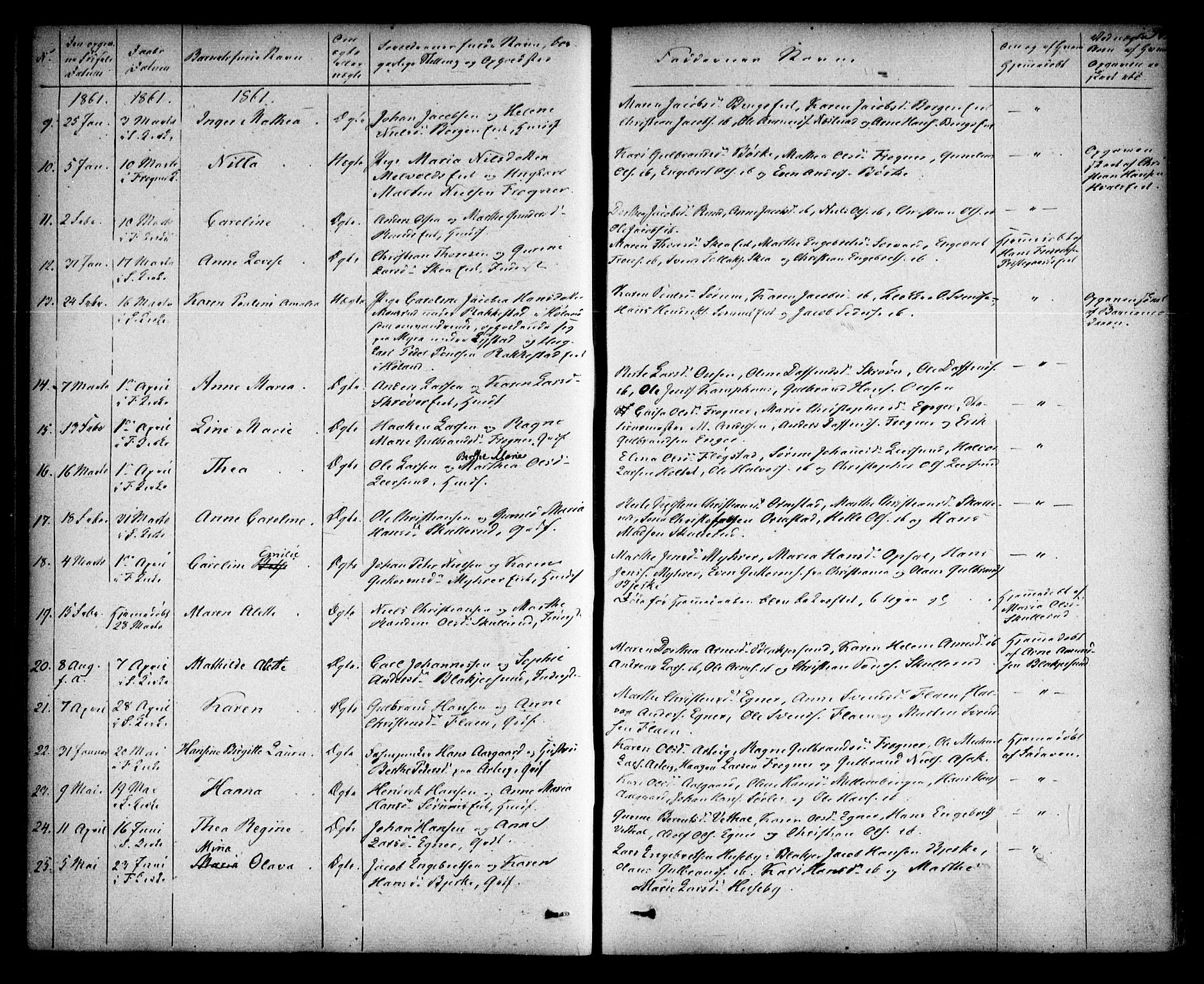 Sørum prestekontor Kirkebøker, AV/SAO-A-10303/F/Fa/L0005: Parish register (official) no. I 5, 1846-1863, p. 94