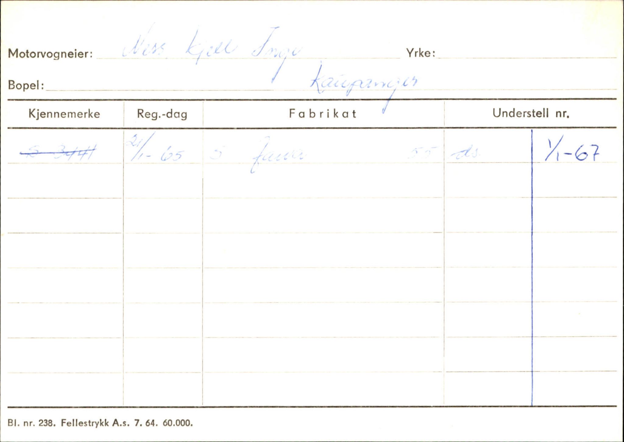 Statens vegvesen, Sogn og Fjordane vegkontor, AV/SAB-A-5301/4/F/L0124: Eigarregister Sogndal A-U, 1945-1975, p. 1820