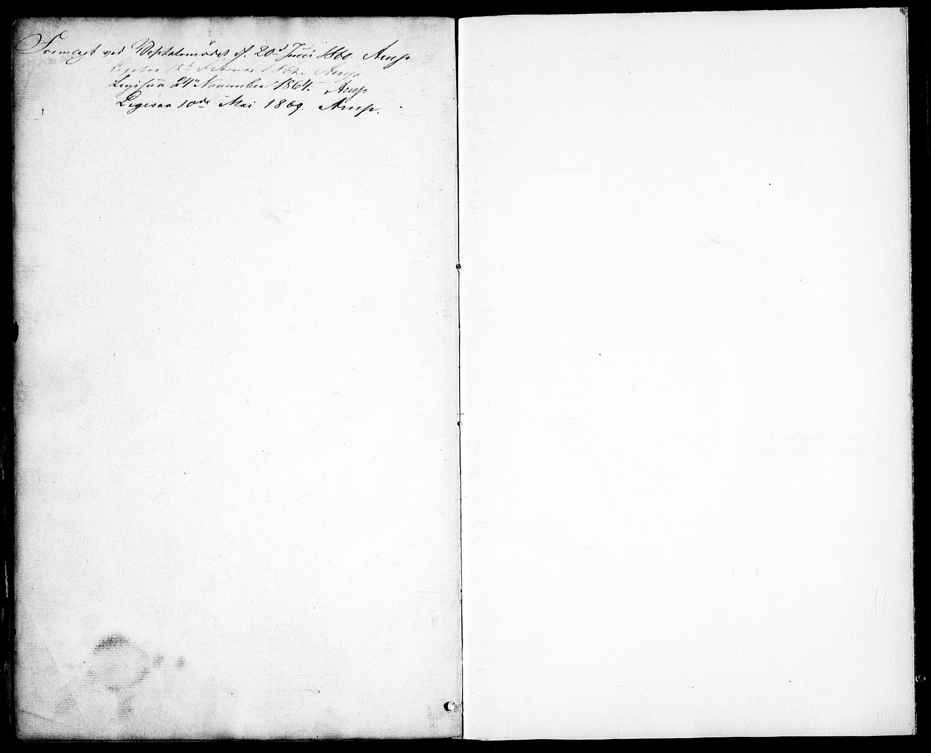Garnisonsmenigheten Kirkebøker, SAO/A-10846/F/Fa/L0010: Parish register (official) no. 10, 1859-1869
