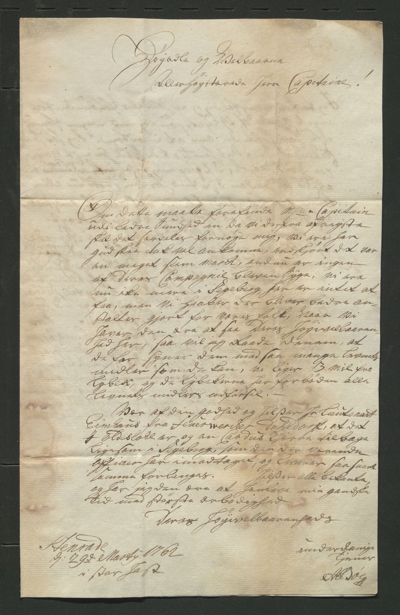 Åker i Vang, Hedmark, og familien Todderud, AV/SAH-ARK-010/J/Jc/L0002: Korrespondanse, 1753-1762, p. 411