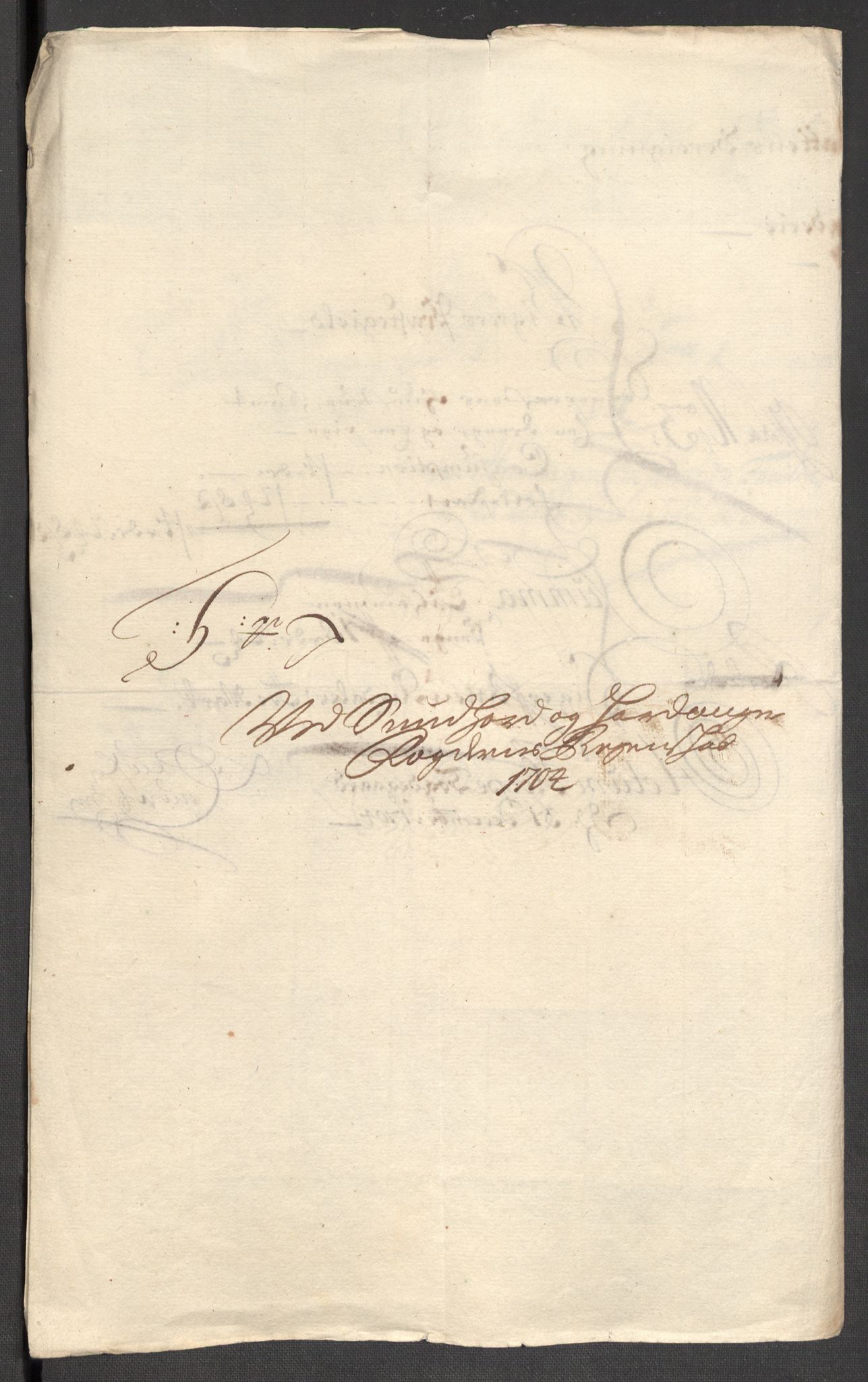 Rentekammeret inntil 1814, Reviderte regnskaper, Fogderegnskap, AV/RA-EA-4092/R48/L2982: Fogderegnskap Sunnhordland og Hardanger, 1704, p. 211