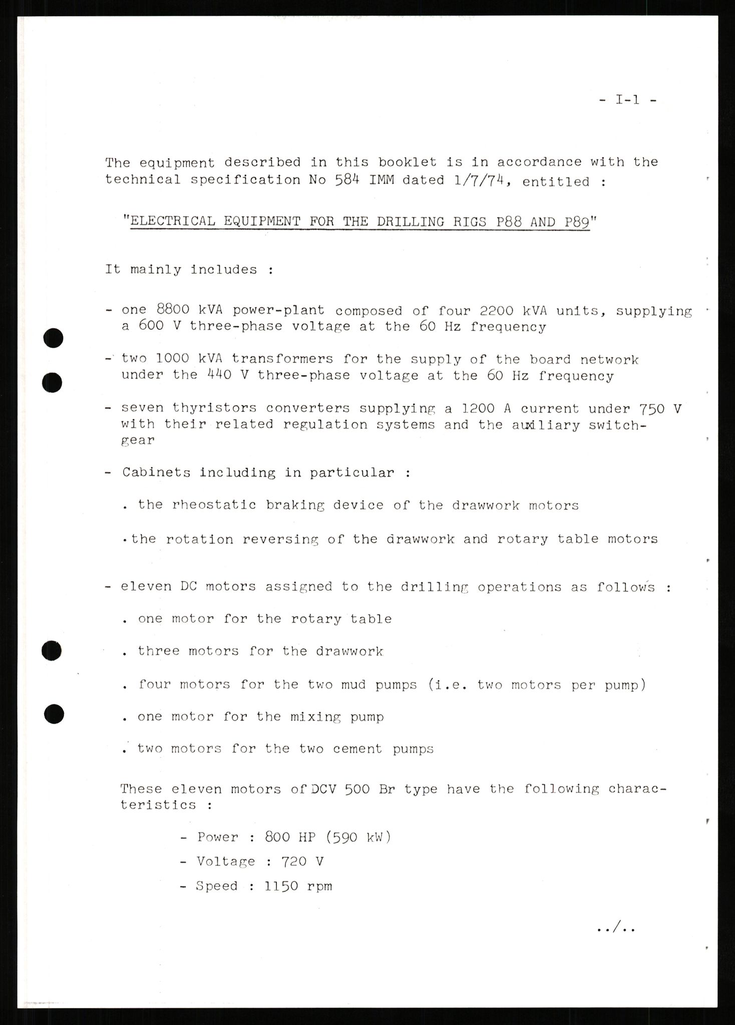 Pa 1503 - Stavanger Drilling AS, AV/SAST-A-101906/2/E/Eb/Ebb/L0003: Alexander L. Kielland plattform - Operation manual, 1976, p. 356