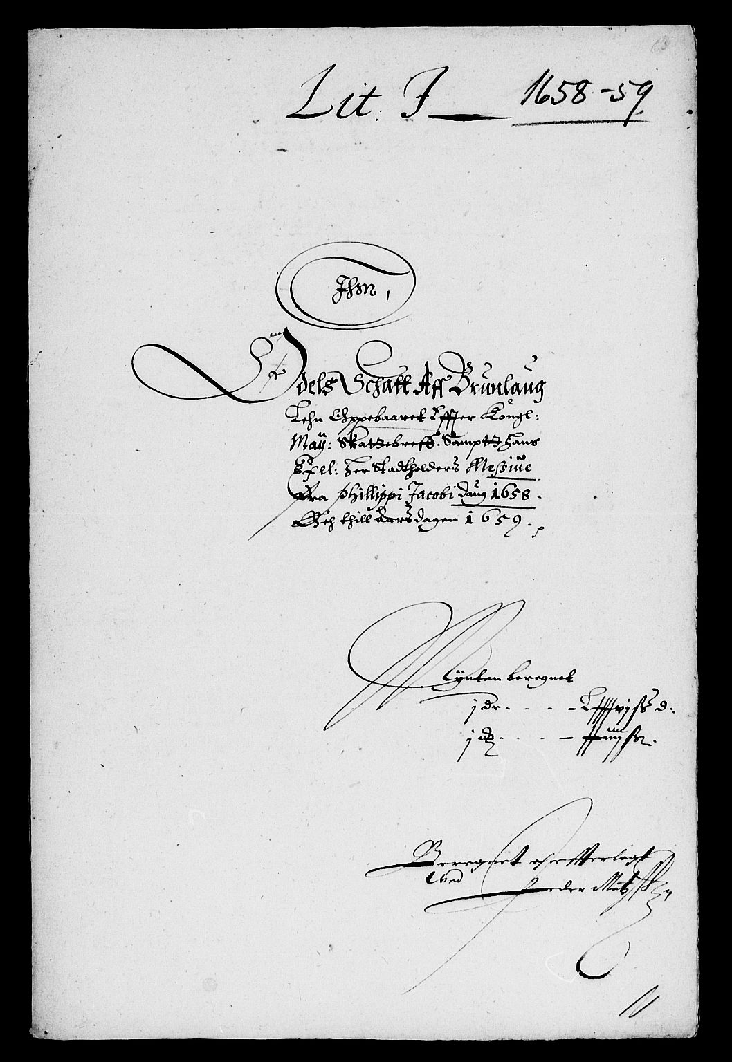 Rentekammeret inntil 1814, Reviderte regnskaper, Lensregnskaper, AV/RA-EA-5023/R/Rb/Rbl/L0012: Brunla len, 1658-1660