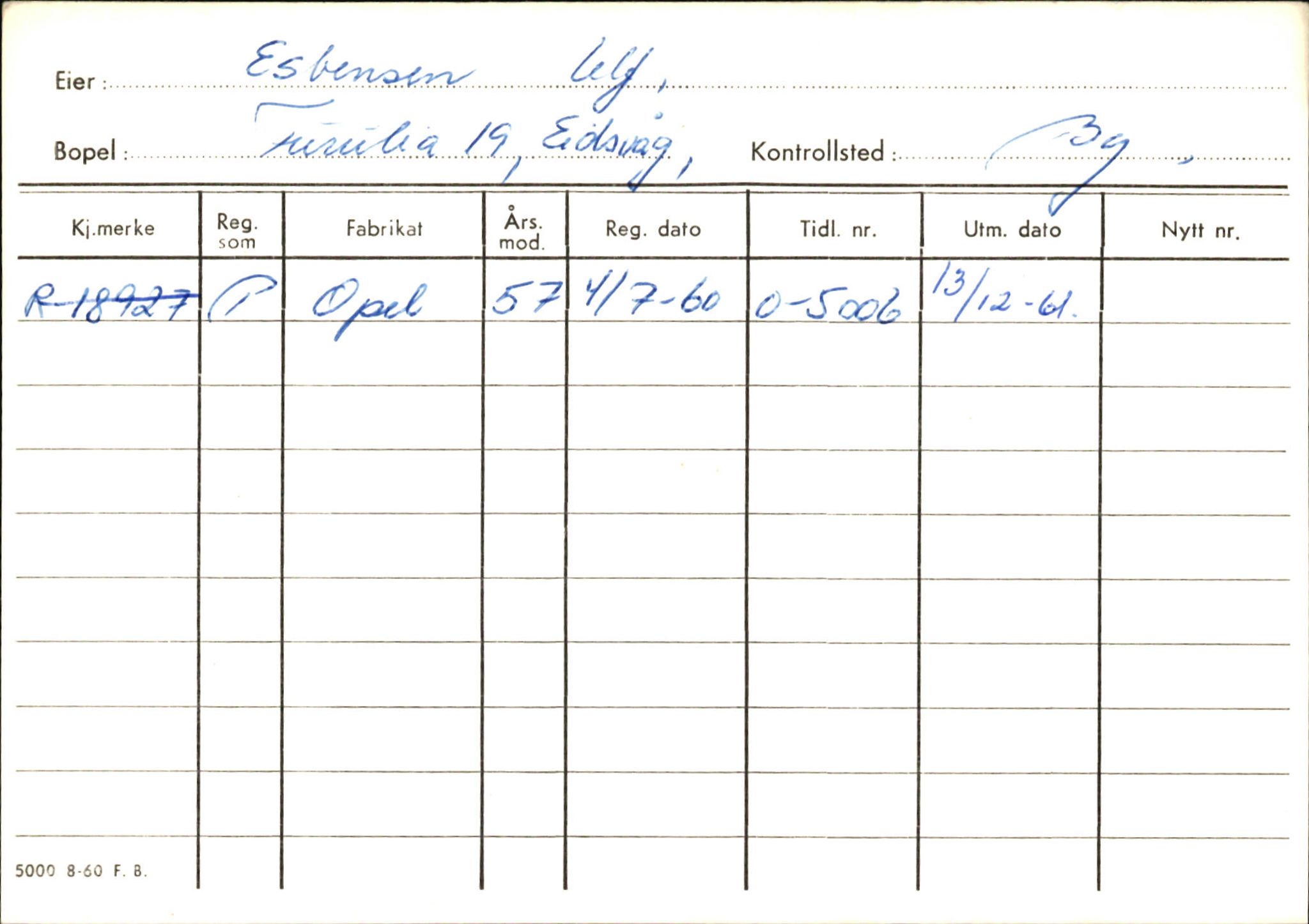 Statens vegvesen, Hordaland vegkontor, AV/SAB-A-5201/2/Ha/L0012: R-eierkort E-F, 1920-1971, p. 4