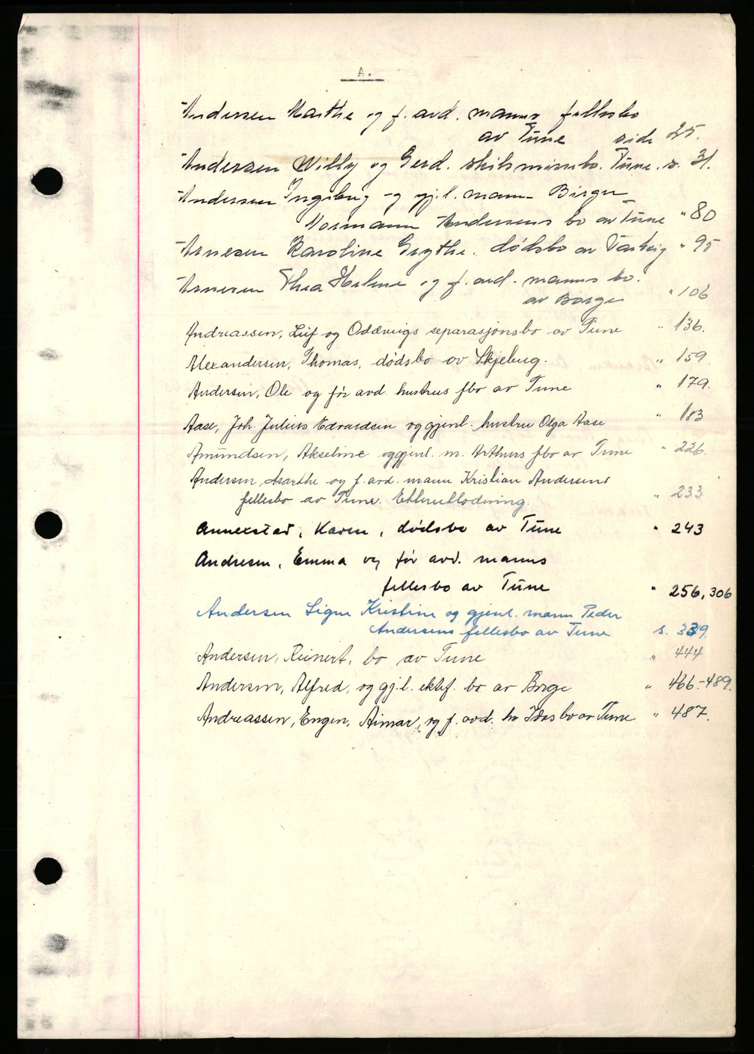 Tune sorenskriveri, AV/SAO-A-10470/H/He/L0014: Skifteutlodningsprotokoller, 1947-1953