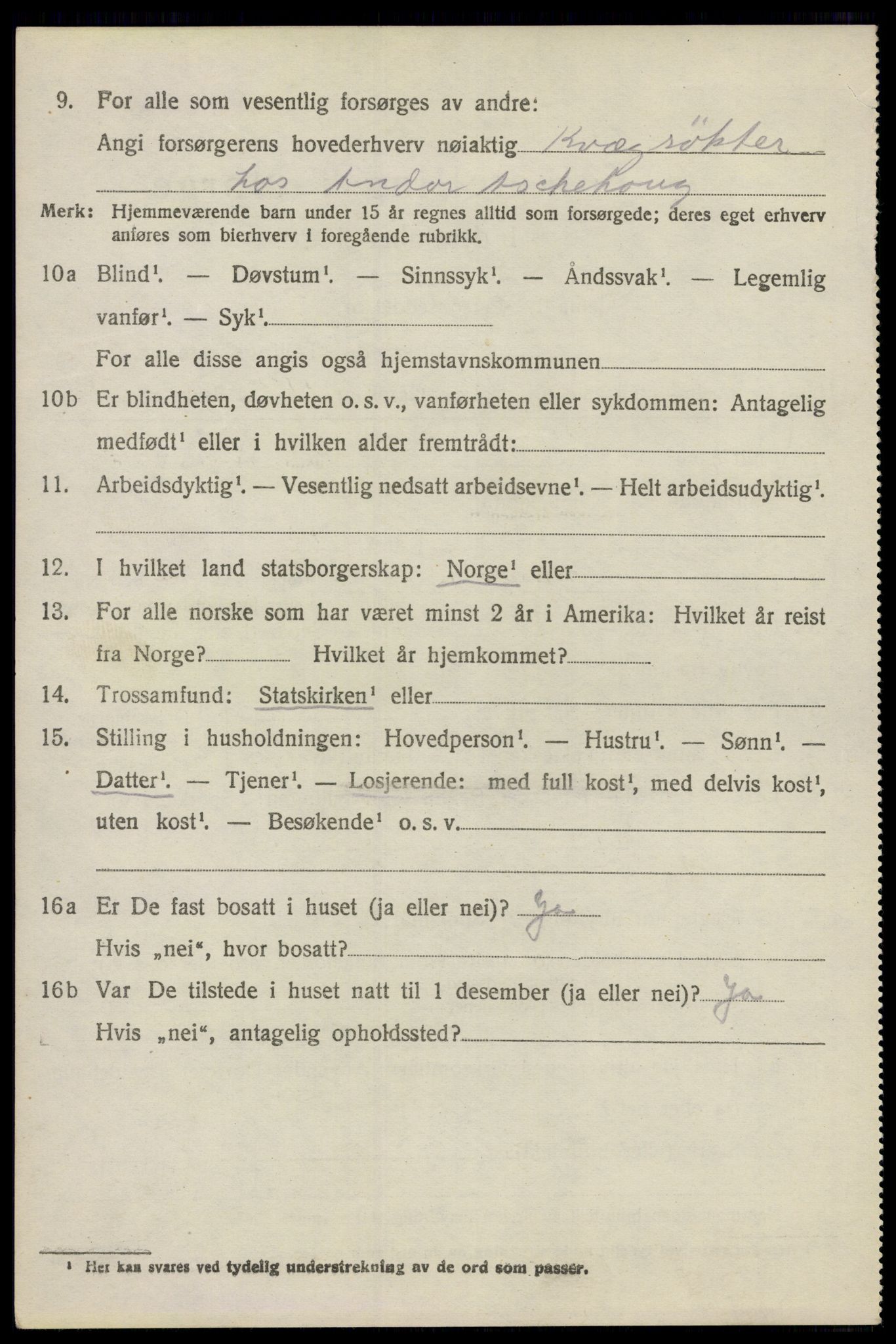 SAO, 1920 census for Ås, 1920, p. 7053