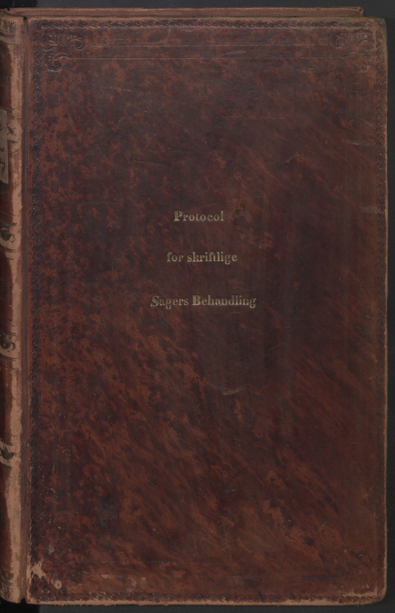 Høyesterett, AV/RA-S-1002/E/Ef/L0007: Protokoll over saker som gikk til skriftlig behandling, 1843-1848