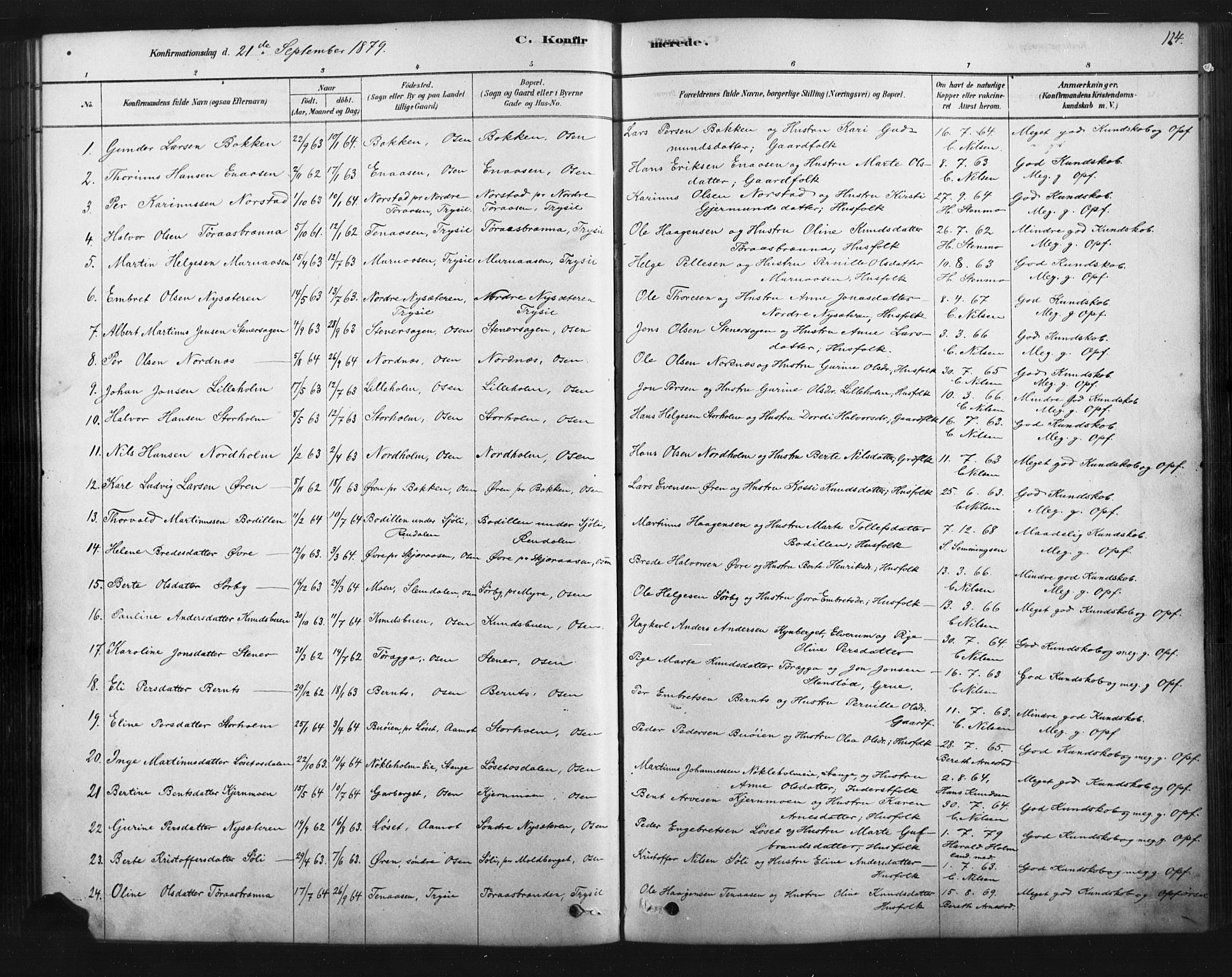 Åmot prestekontor, Hedmark, SAH/PREST-056/H/Ha/Haa/L0012: Parish register (official) no. 12, 1878-1901, p. 114