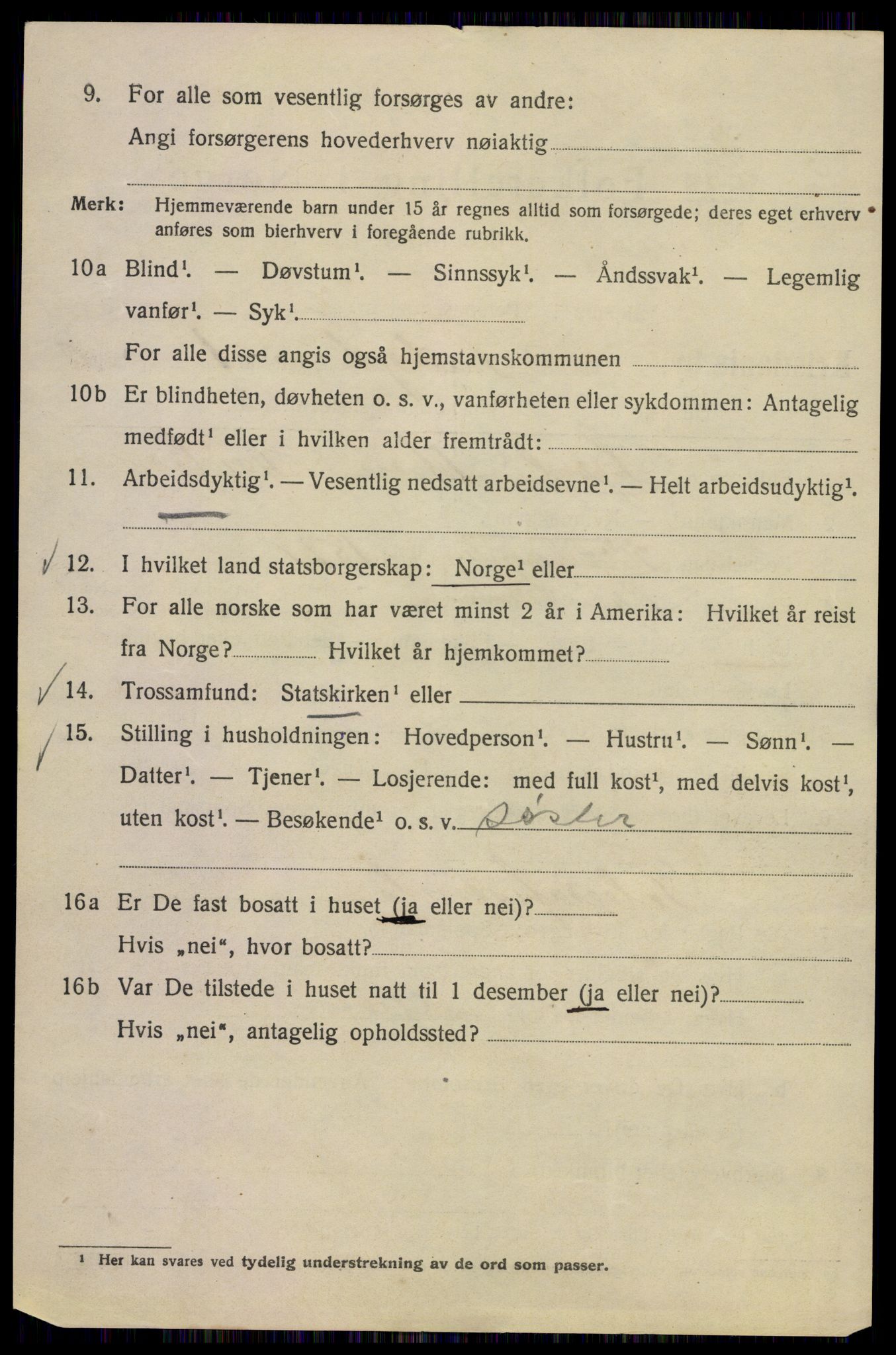 SAO, 1920 census for Kristiania, 1920, p. 564250