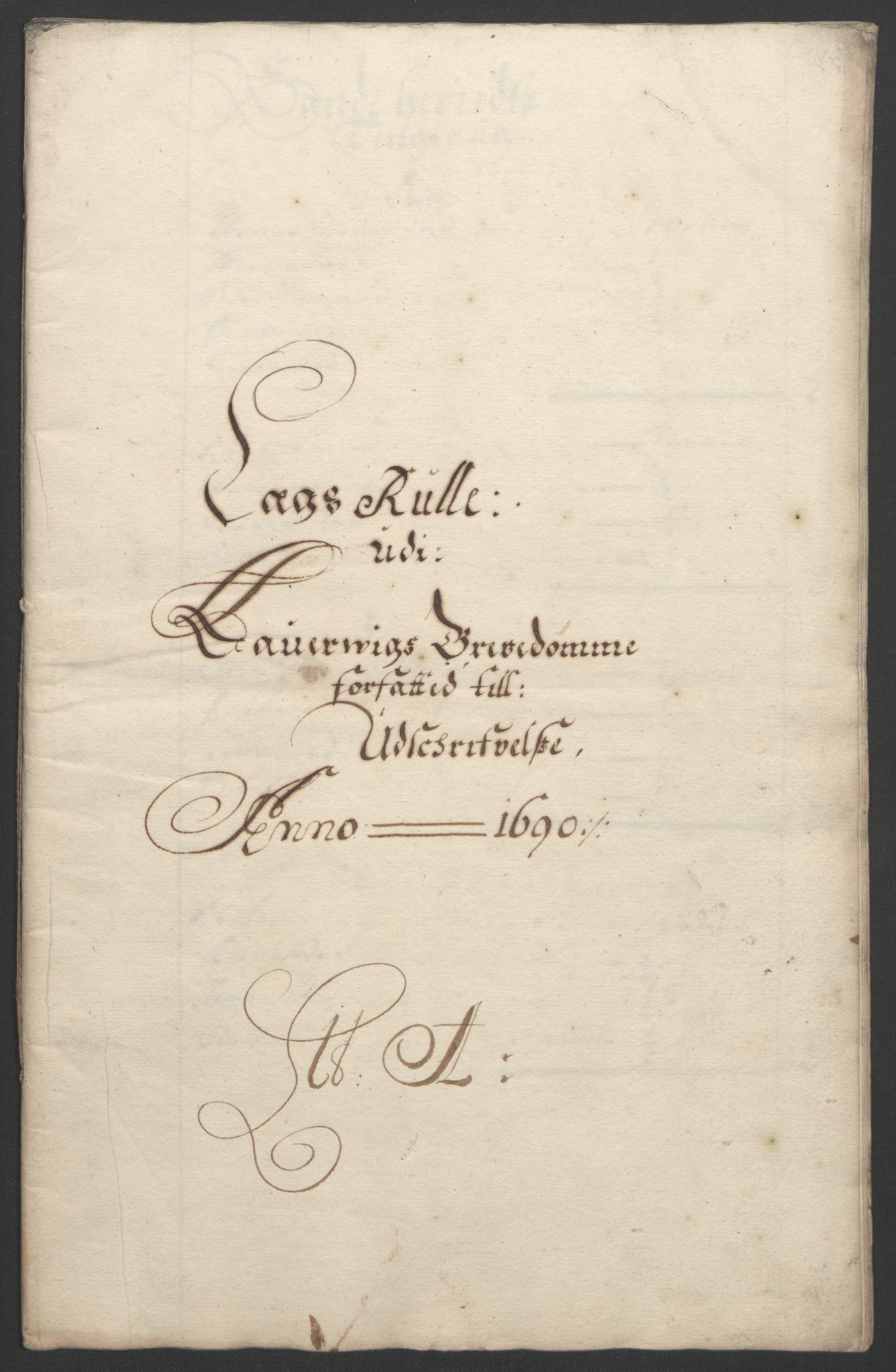 Rentekammeret inntil 1814, Reviderte regnskaper, Fogderegnskap, RA/EA-4092/R33/L1974: Fogderegnskap Larvik grevskap, 1693-1695, p. 324