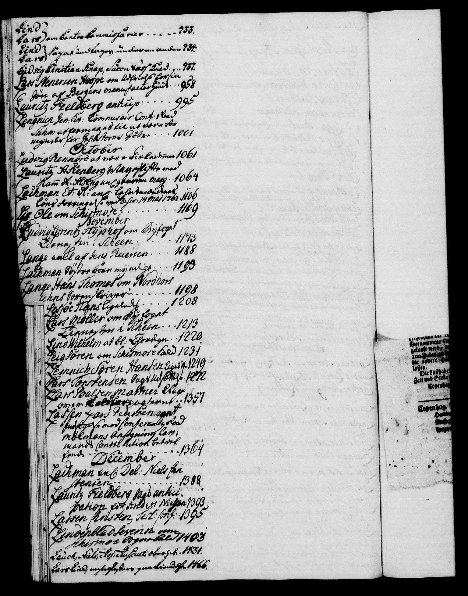 Danske Kanselli 1572-1799, AV/RA-EA-3023/I/Ia/L0001: 3. departements journal, 1771