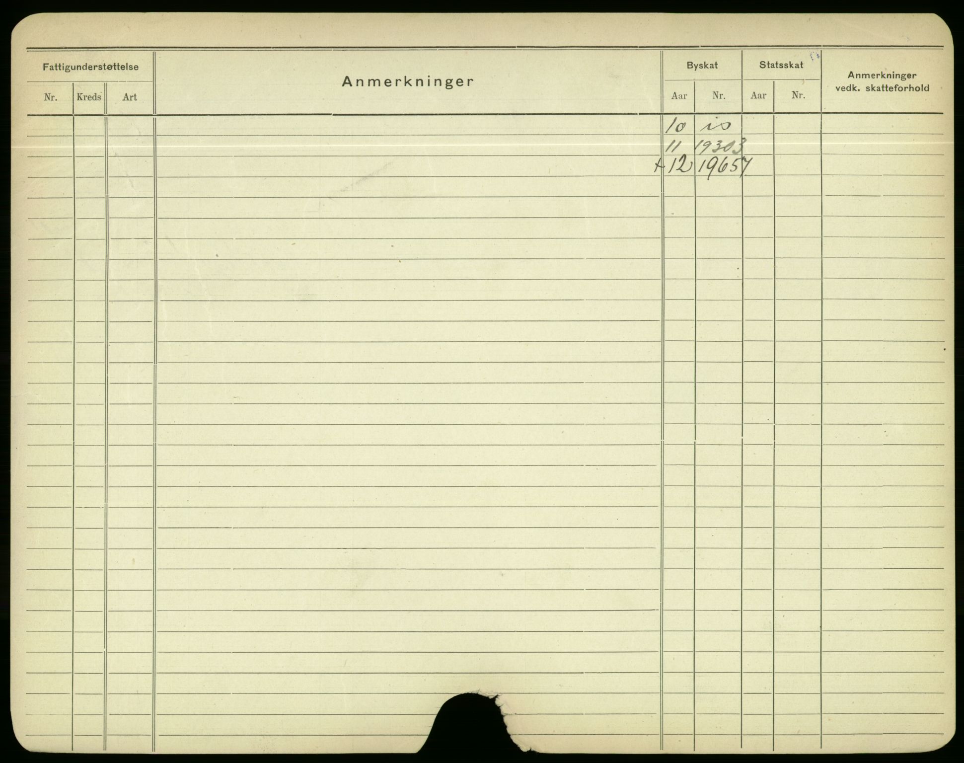 Oslo folkeregister, Registerkort, AV/SAO-A-11715/F/Fa/Fac/L0003: Menn, 1906-1914, p. 427b