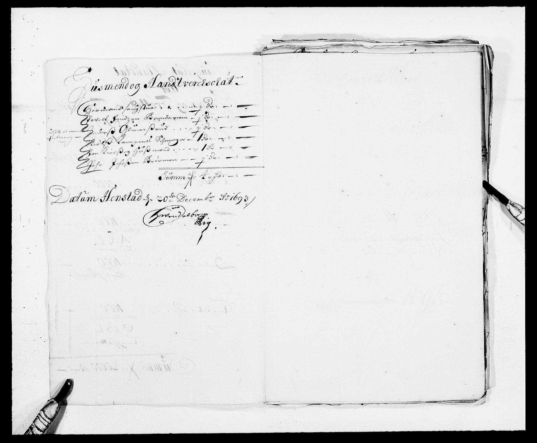 Rentekammeret inntil 1814, Reviderte regnskaper, Fogderegnskap, AV/RA-EA-4092/R06/L0283: Fogderegnskap Heggen og Frøland, 1691-1693, p. 392