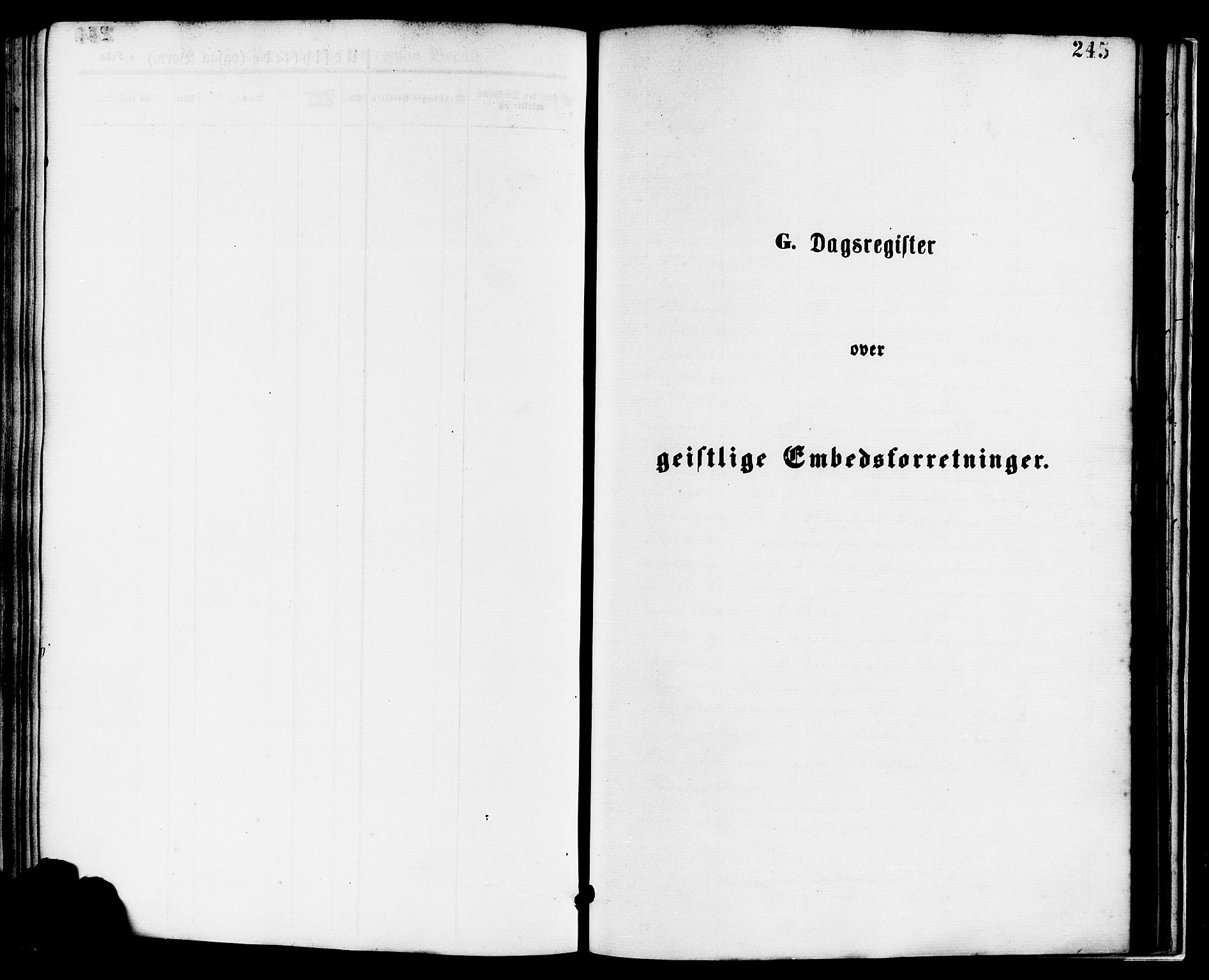 Nedstrand sokneprestkontor, SAST/A-101841/01/IV: Parish register (official) no. A 11, 1877-1887, p. 245