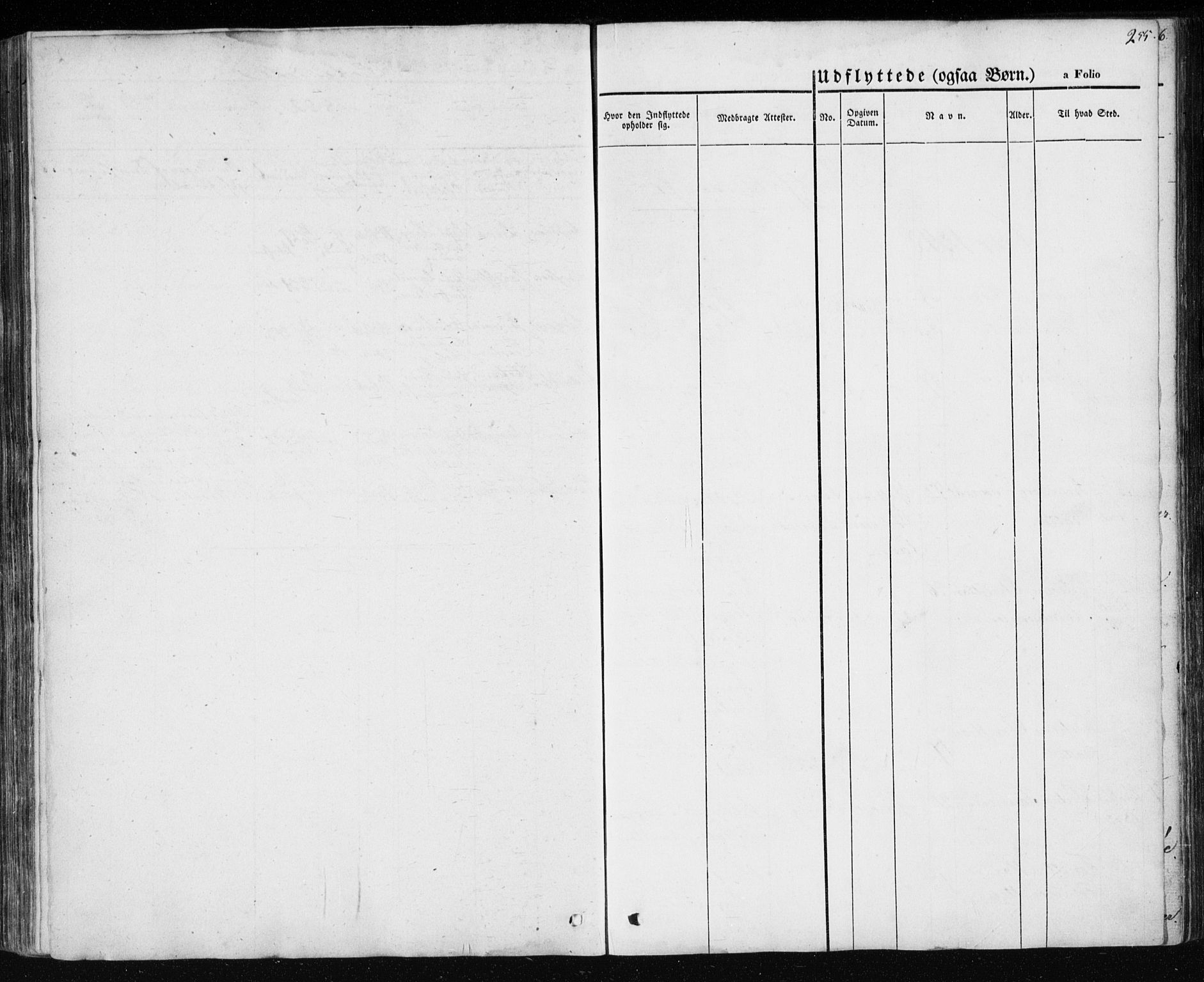 Klepp sokneprestkontor, AV/SAST-A-101803/001/3/30BA/L0004: Parish register (official) no. A 4, 1842-1852, p. 255